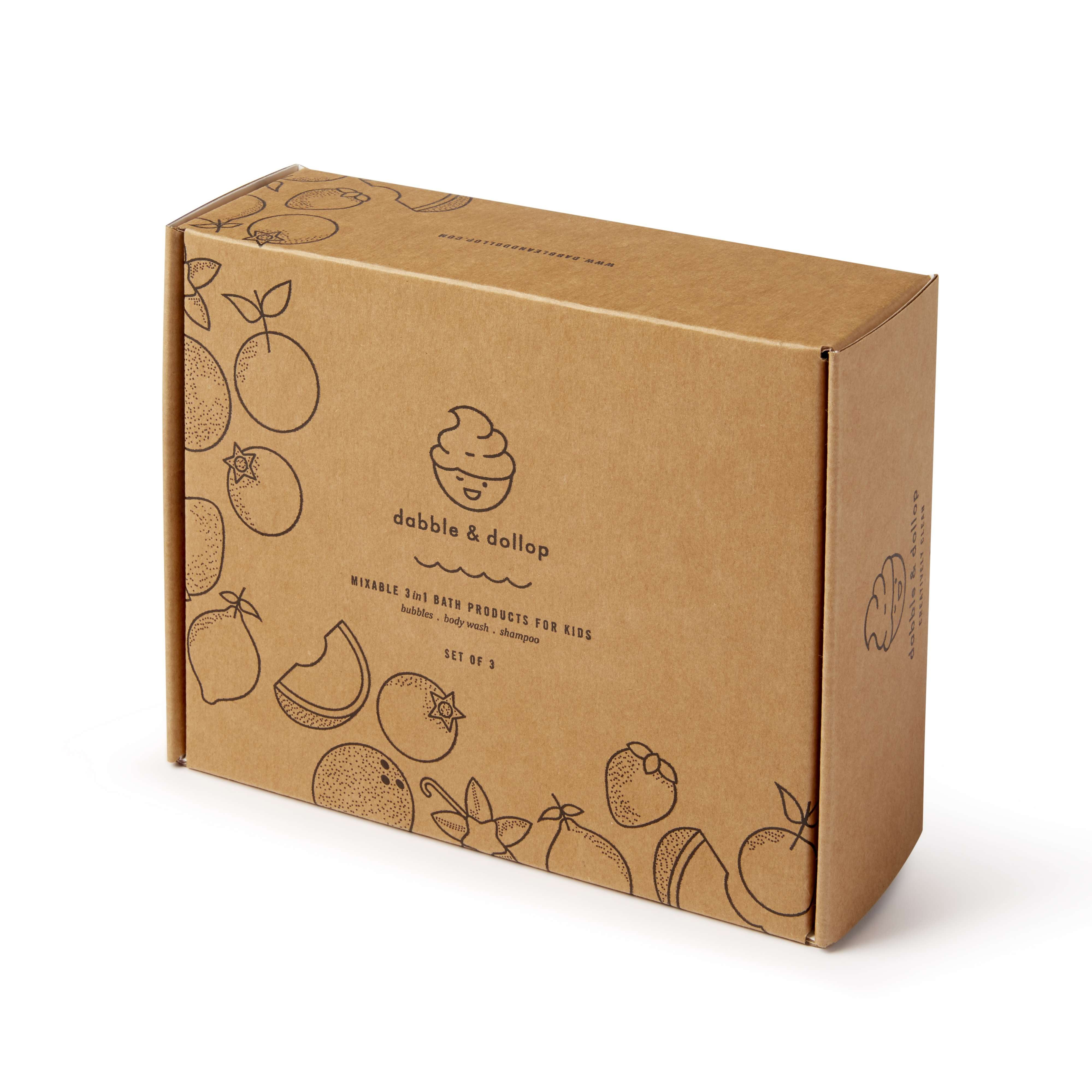 Cherry Berry Bath Gift Set | Dabble & Dollup