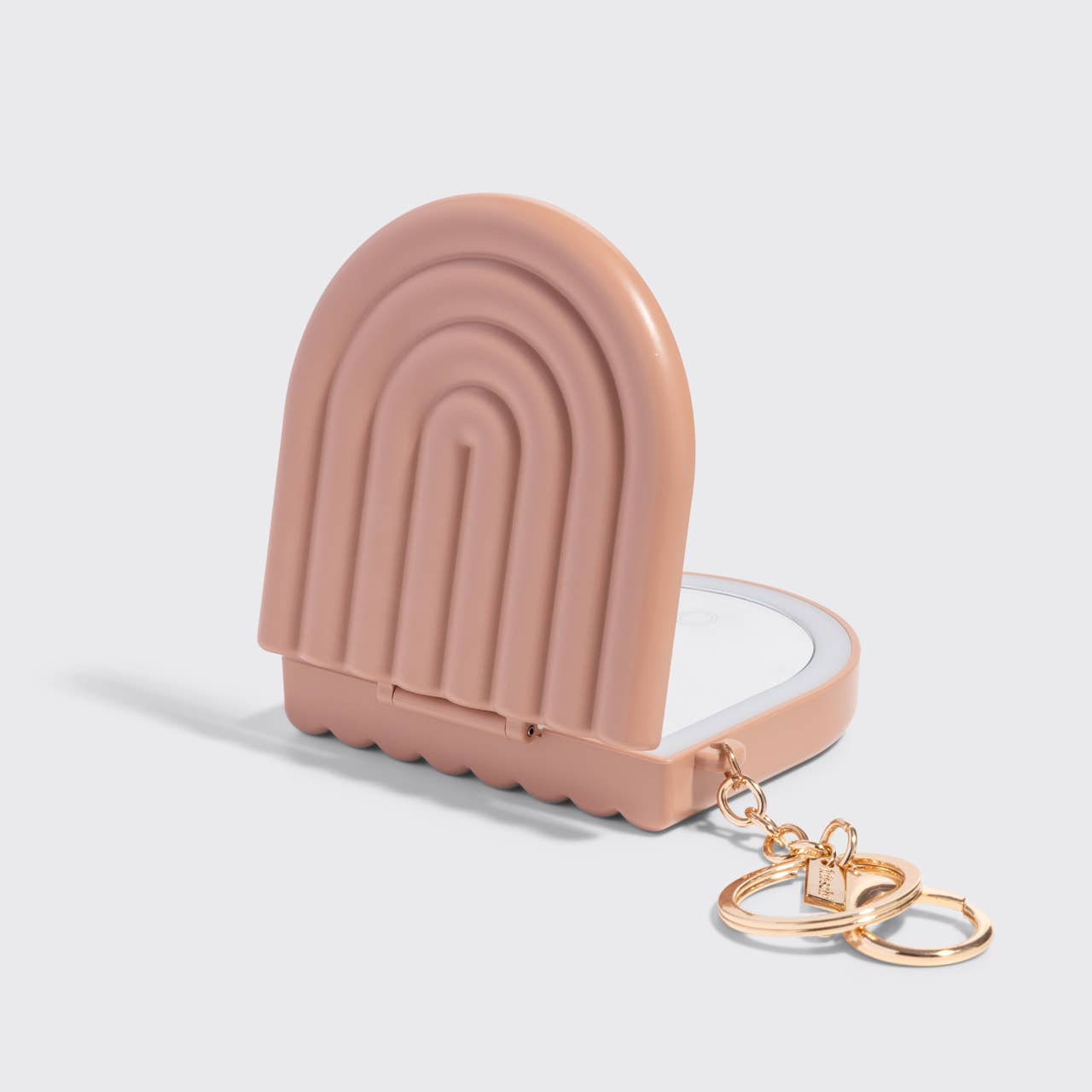 Terracotta Compact Mirror Keychain | KITSCH