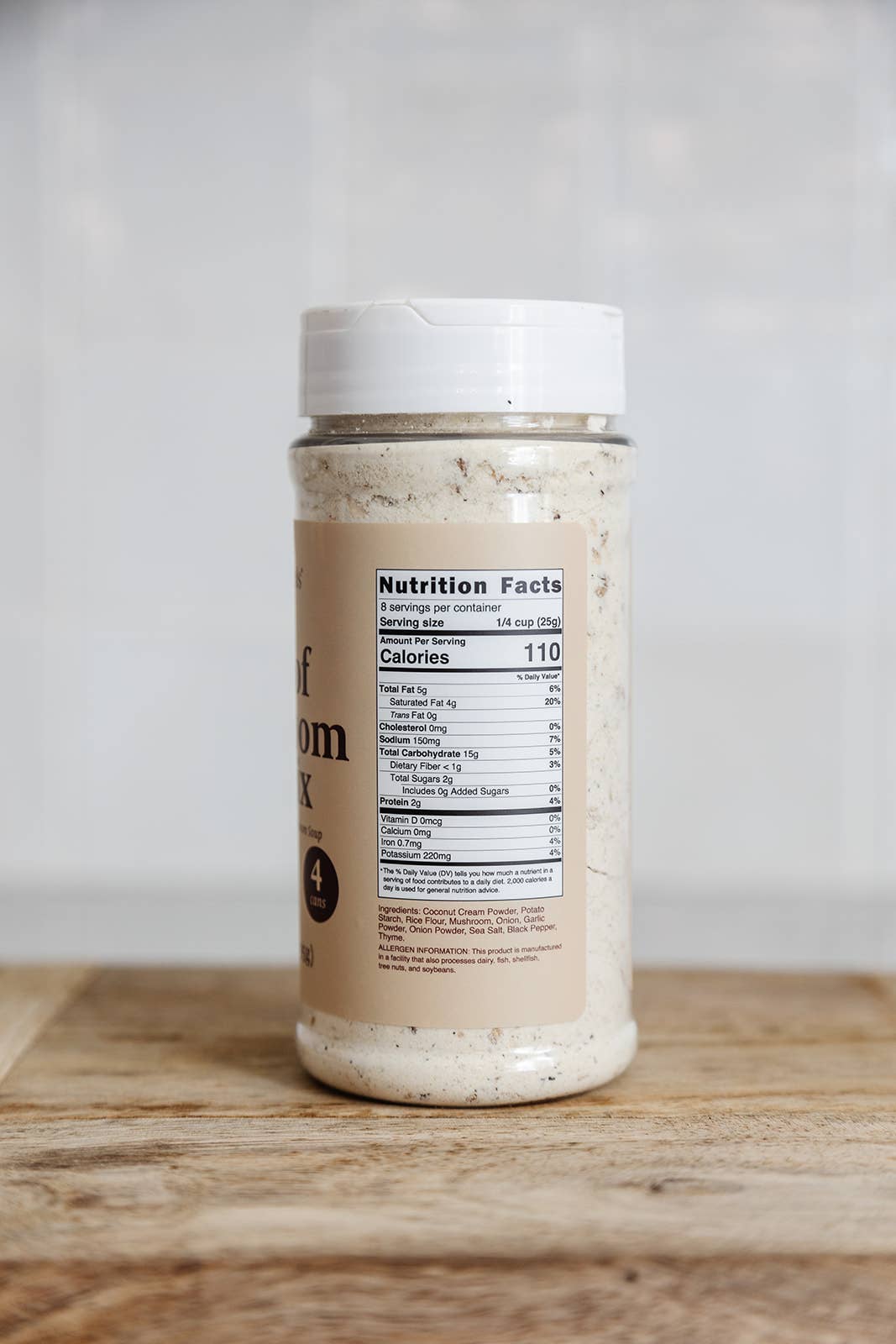 Cream of Mushroom Soup Mix | Clean Monday Meals