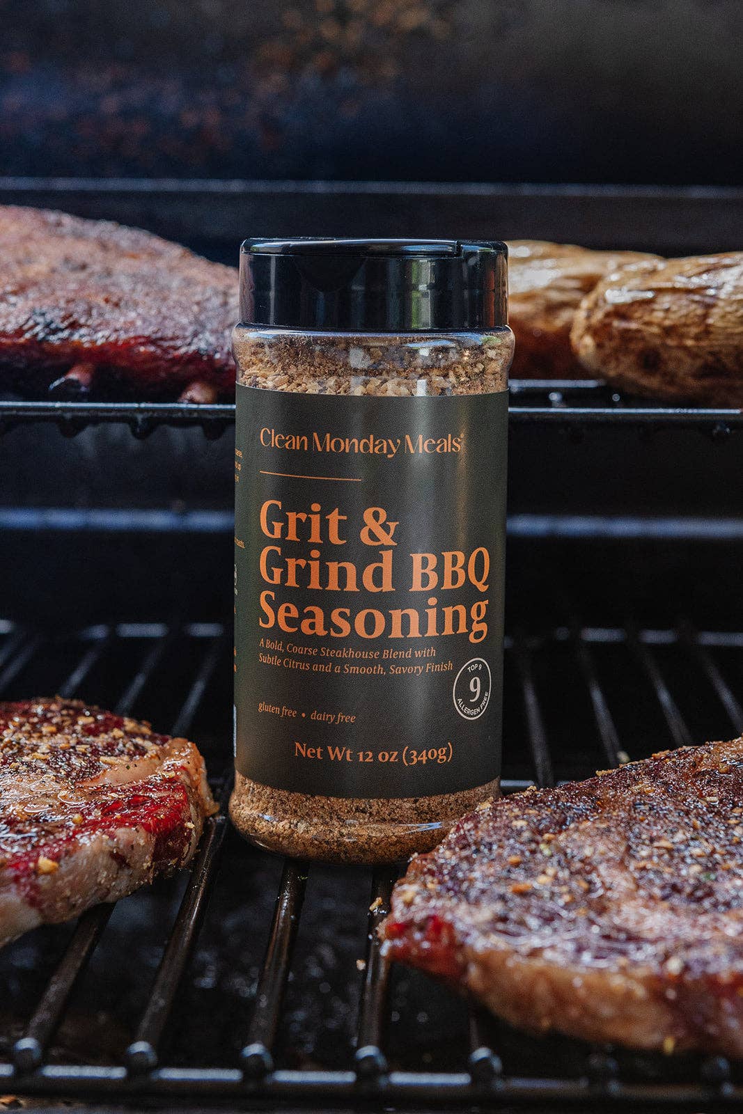 Grit & Grind BBQ Seasoning | Clean Monday Meals