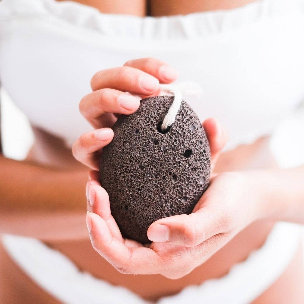 Volcanic Pumice Stone for Exfoliating | Beauty By Earth