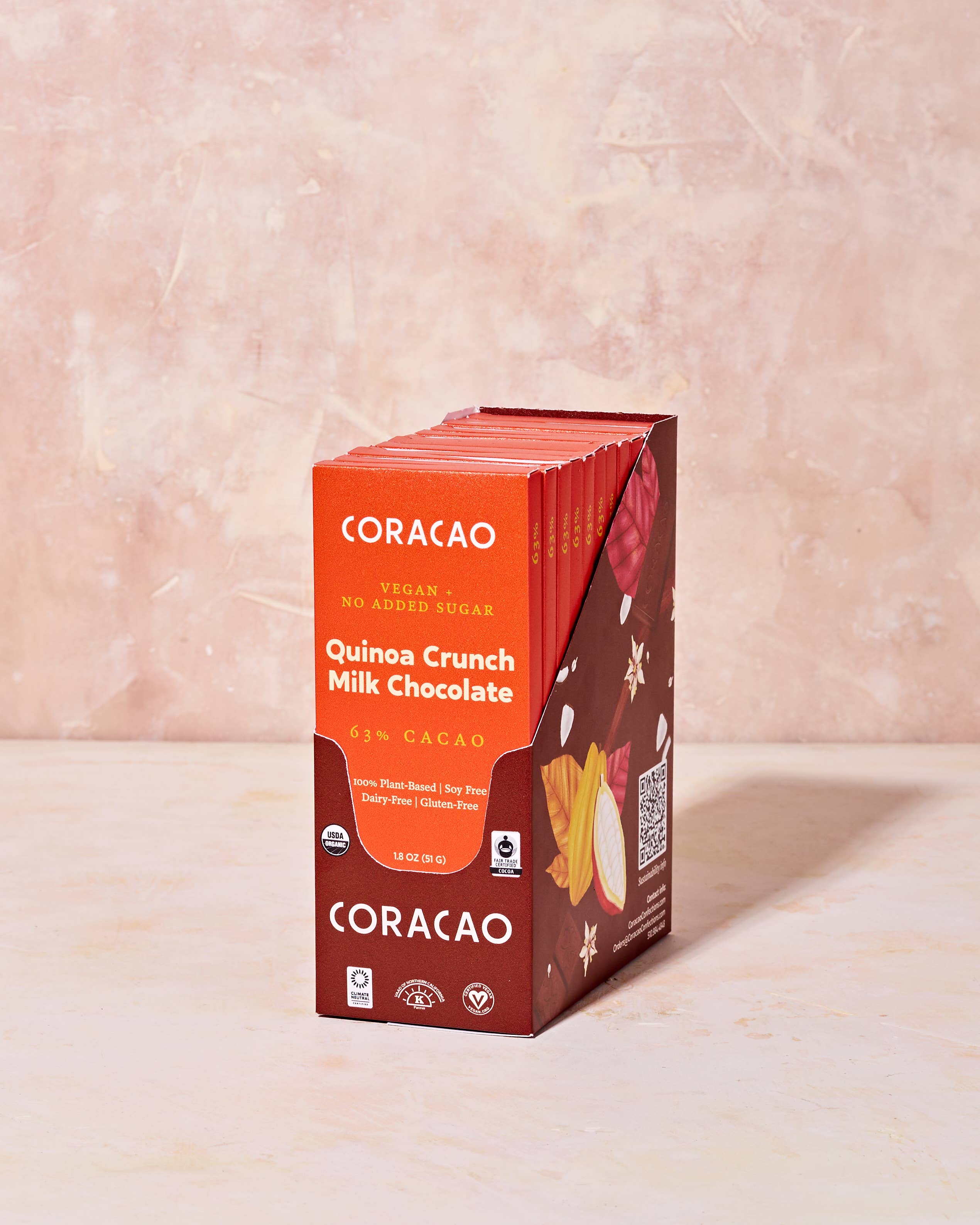 Quinoa Crunch Milk Chocolate | Coracao