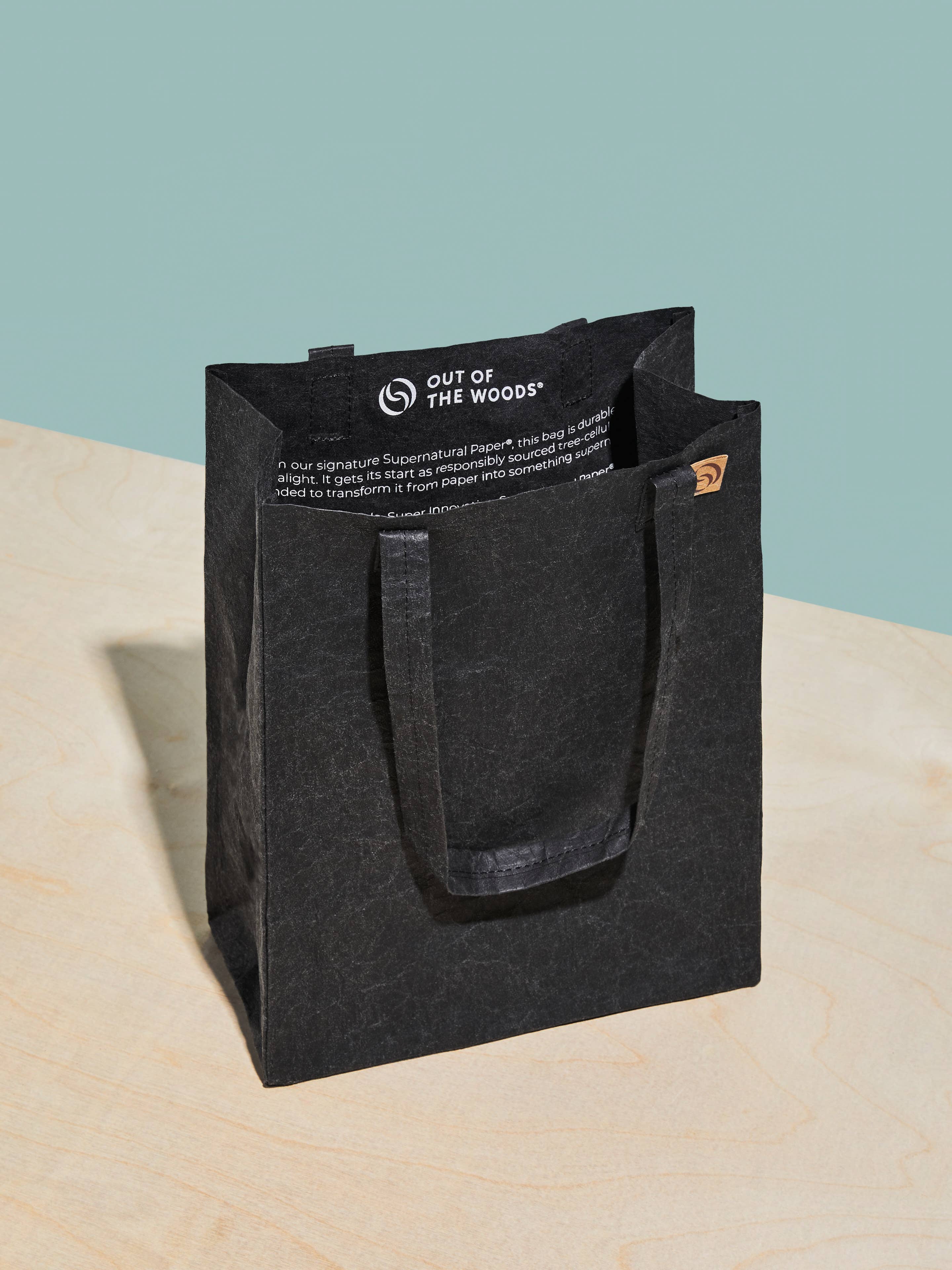 Market Tote Mini, Reusable Vegan Leather Shopping Bag | Out of the woods