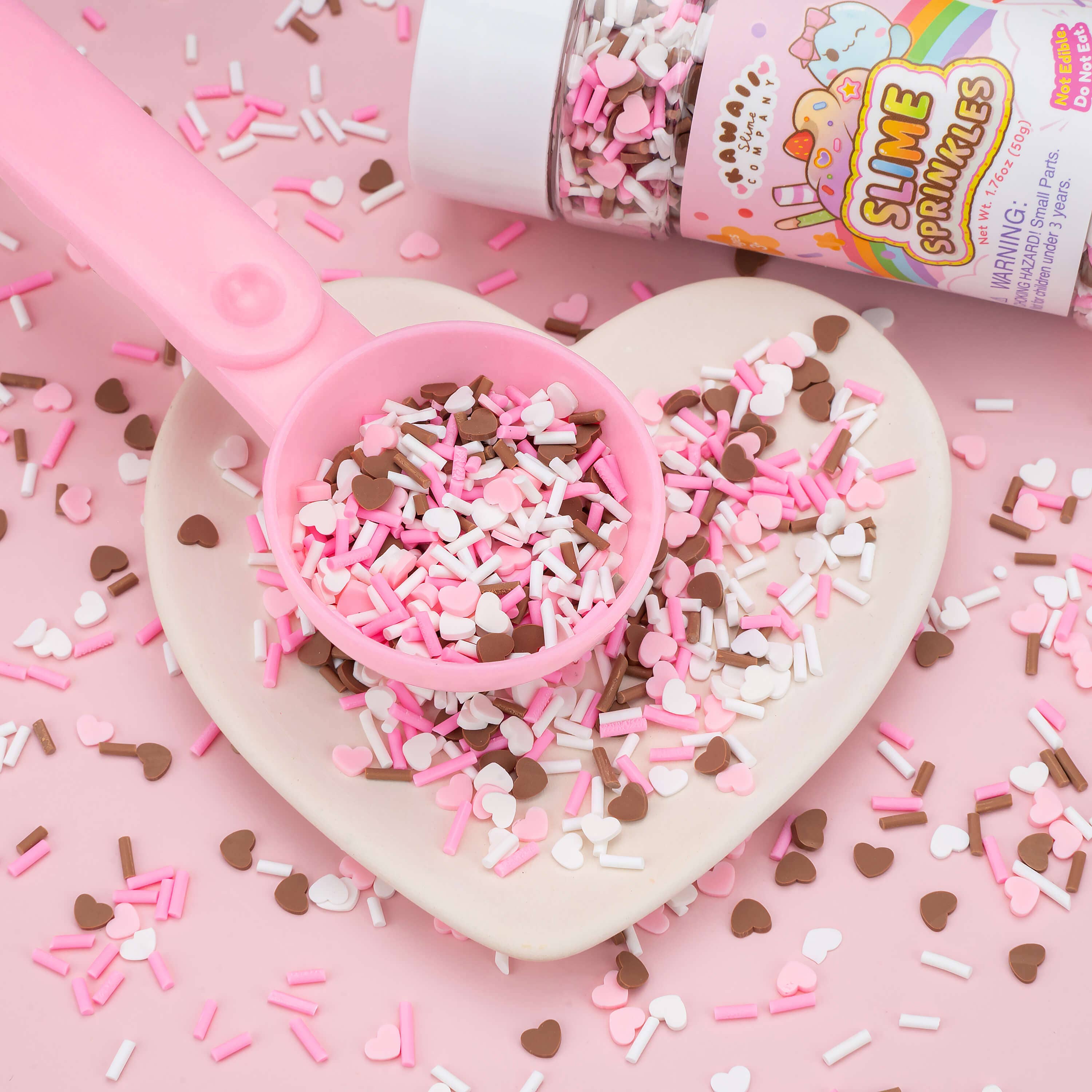 Kawaii Neapolitan Slime Sprinkles | Kawaii Slime