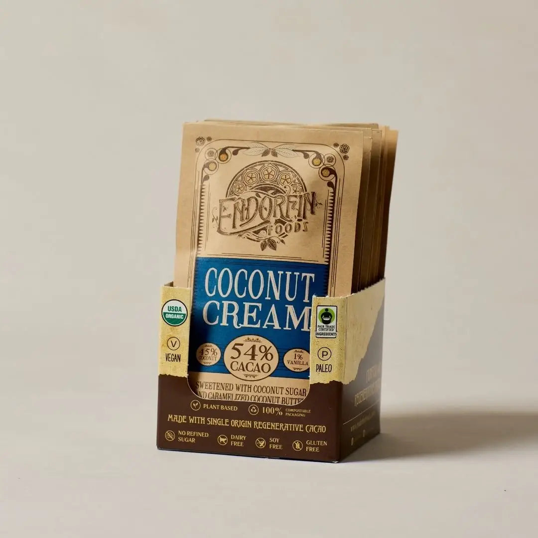Endorfin Coconut Cream Coconut Mylk Chocolate Bar | Coracao
