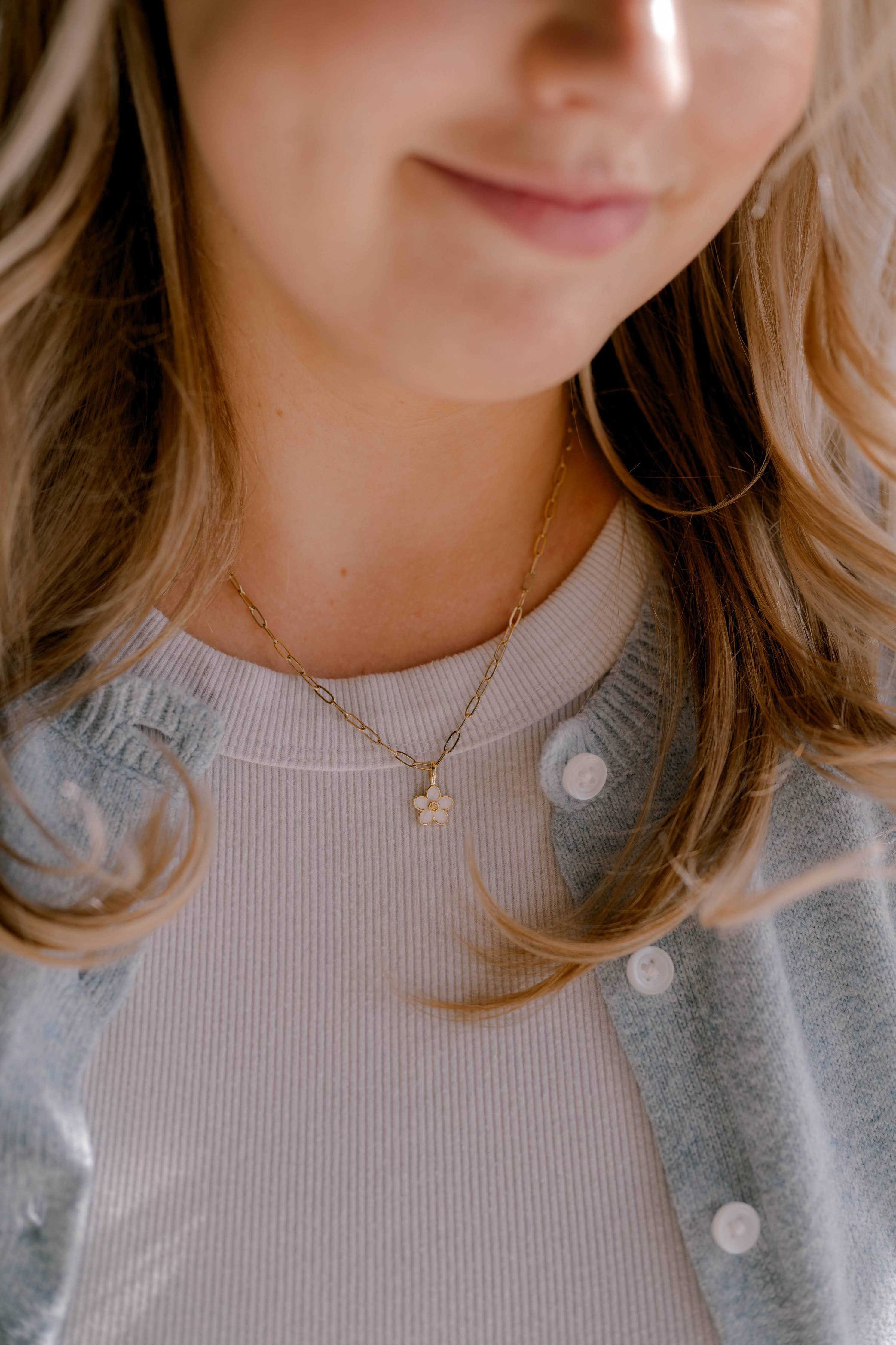 Consider The Wildflowers Charm Necklace I Dear Heart