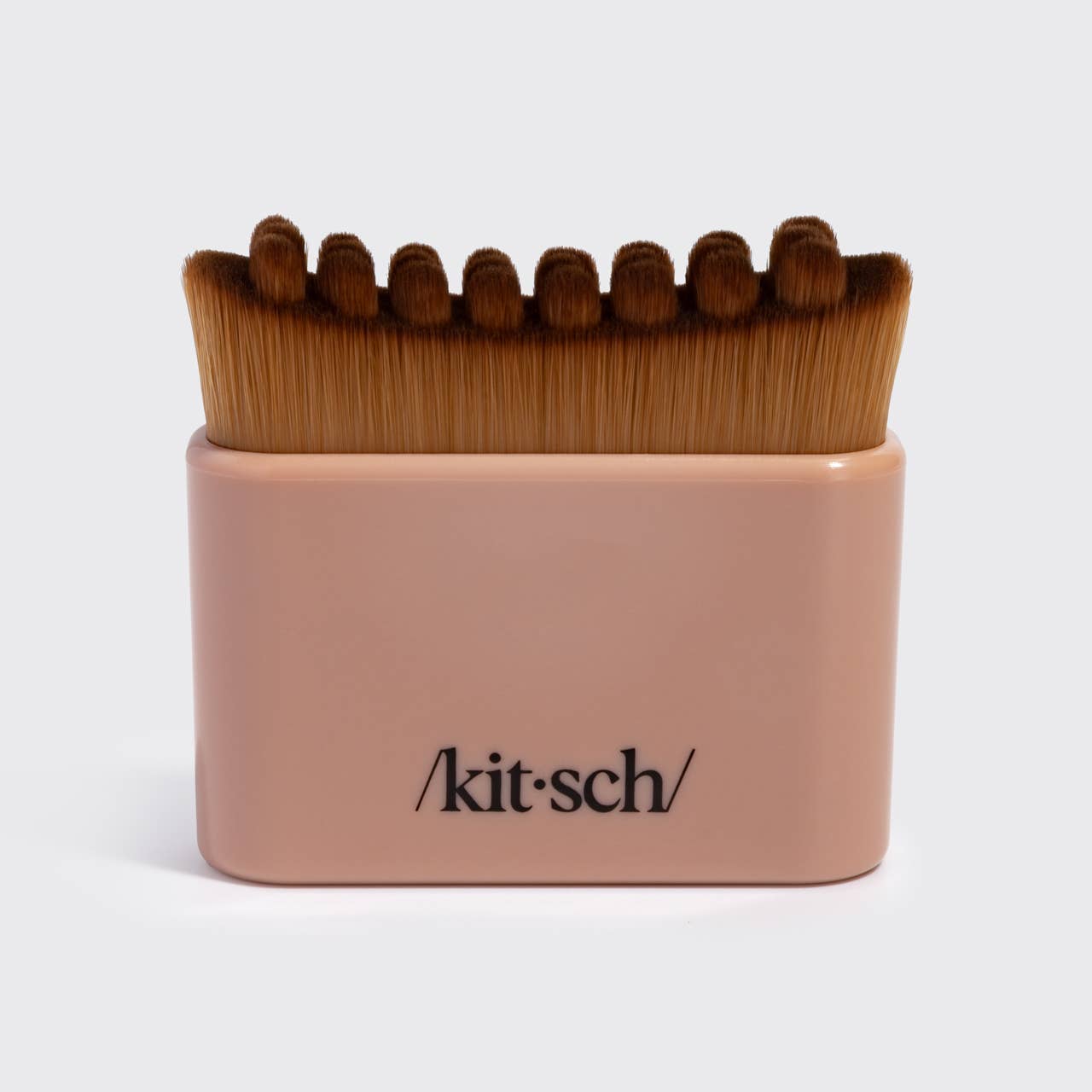 Lymphatic Contour Face Brush - Terracotta | KITSCH