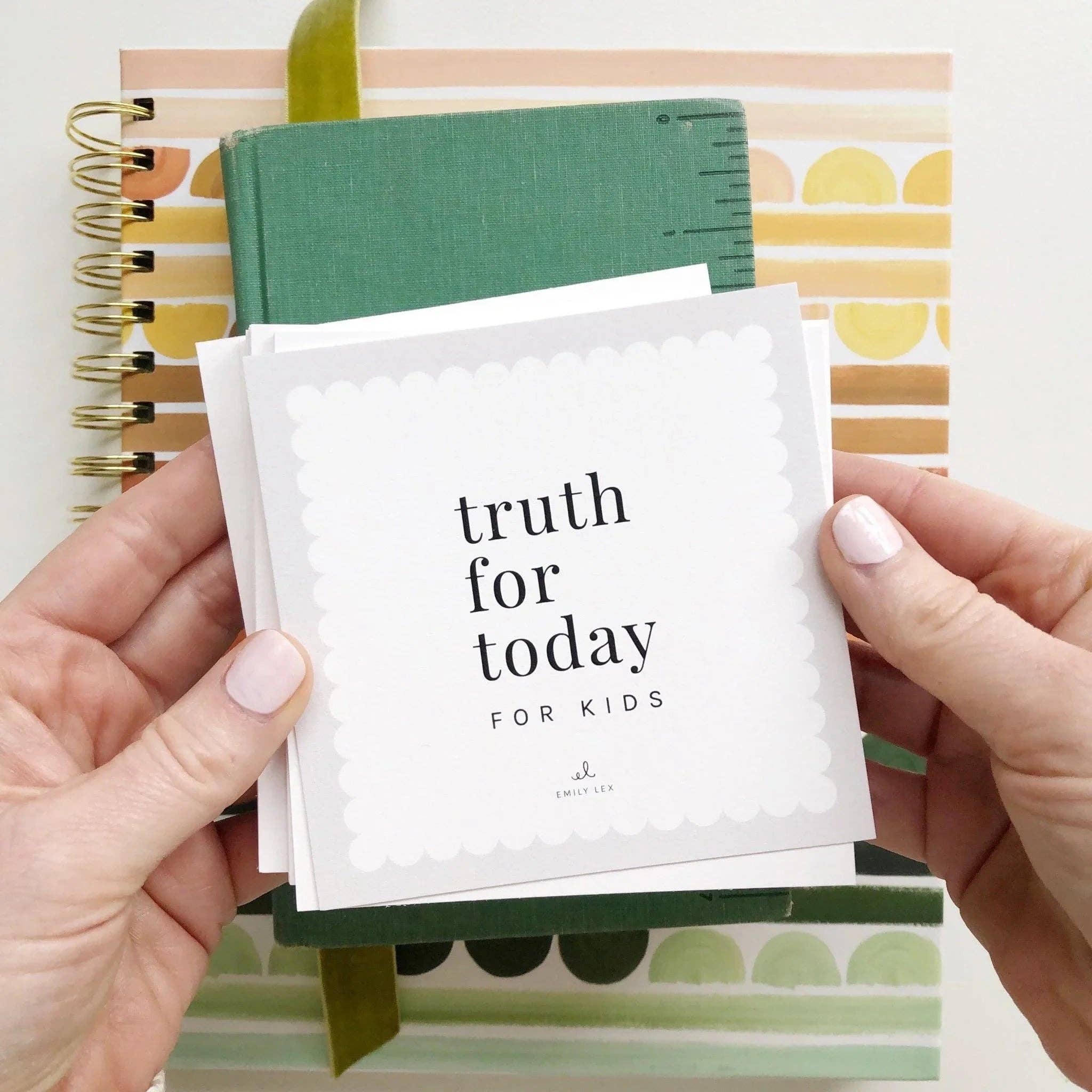 Truth for today cards for kids | Emily Lex Studio