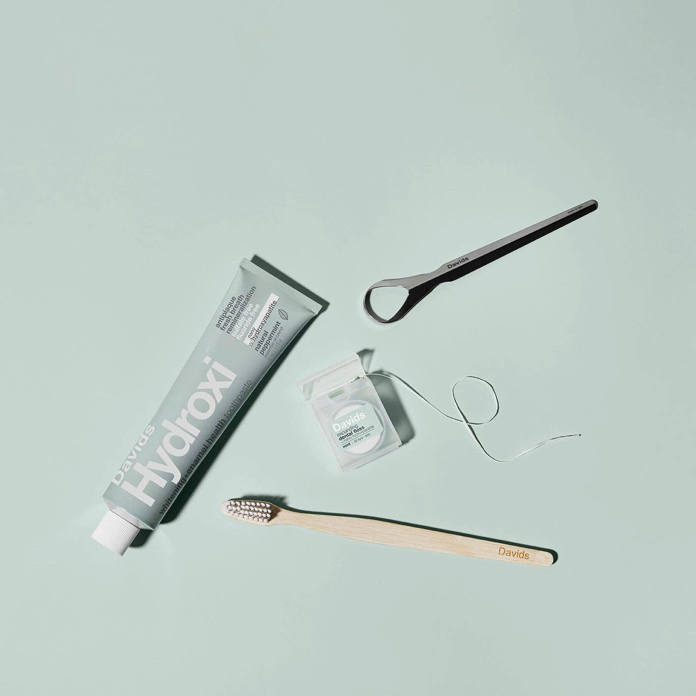Hydroxi™ whitening+enamel health nano hydroxyapatite premium toothpaste / peppermint | Davids
