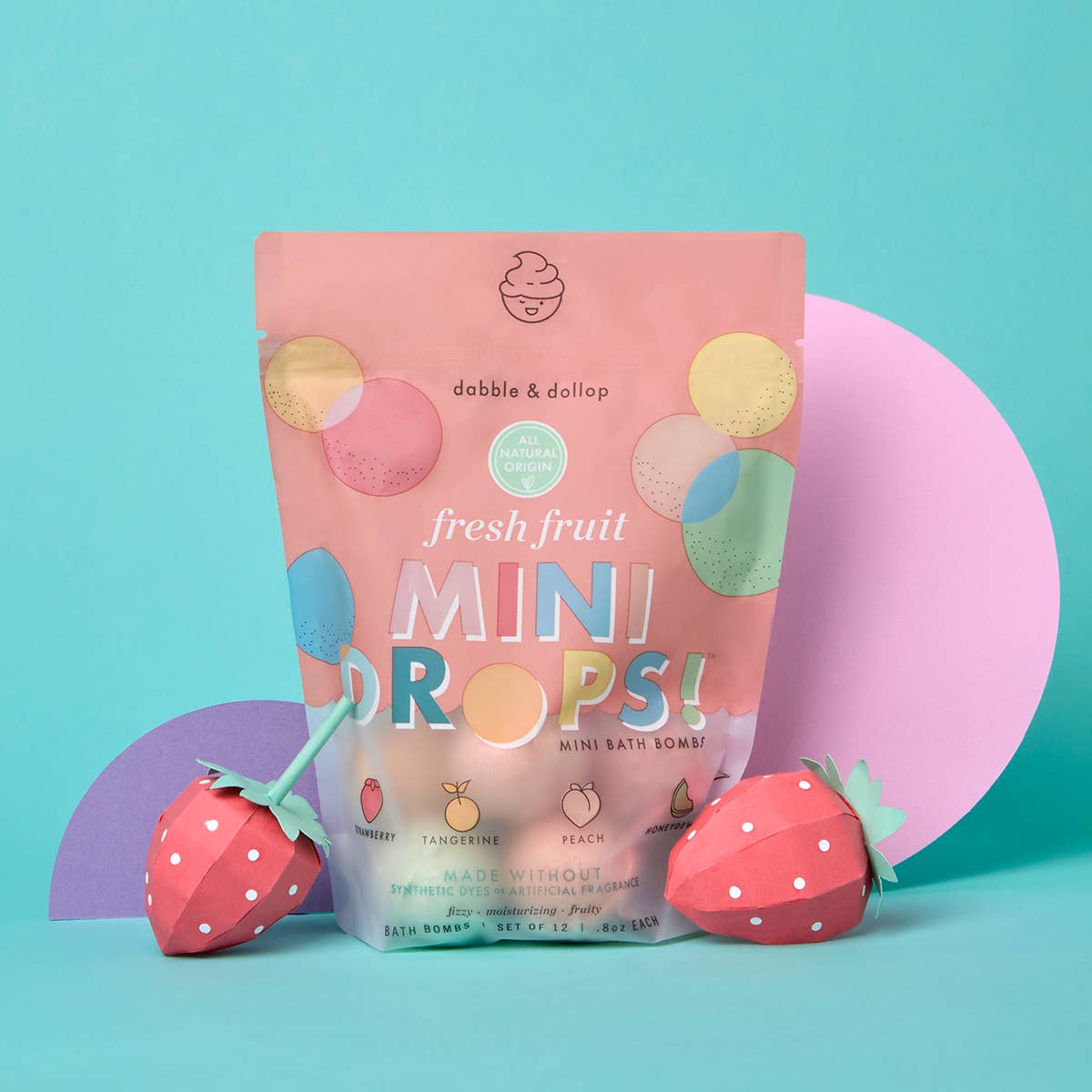 Mini Drops Bath Bombs - Fresh Fruit | Dabble & Dollup