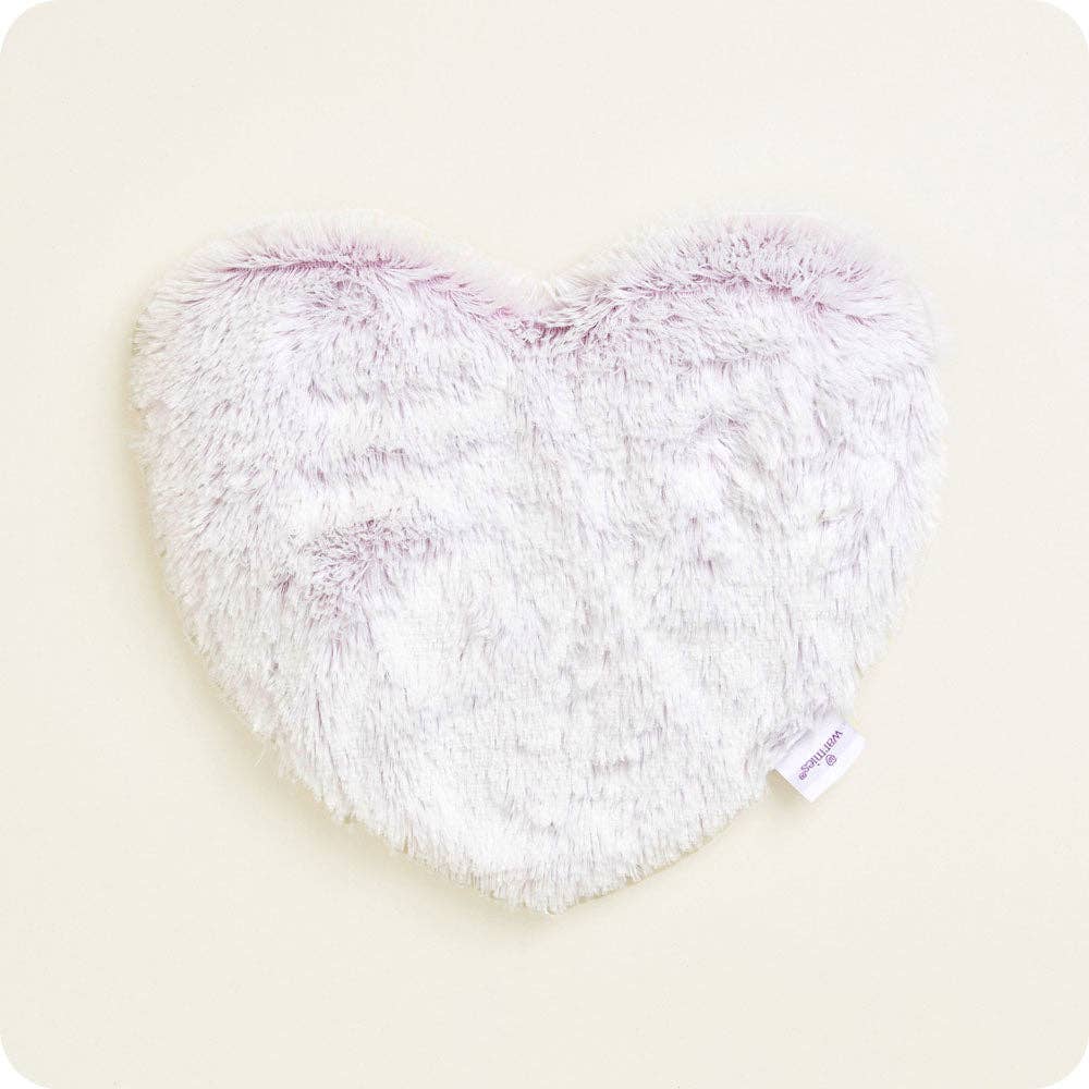 Marshmallow Lavender Heart Heat Pad | Warmies