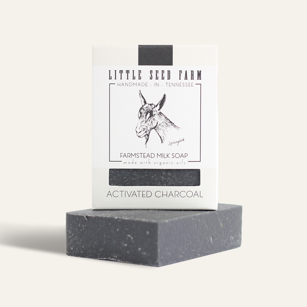Activated Charcoal Bar Soap | Little Seed Farm