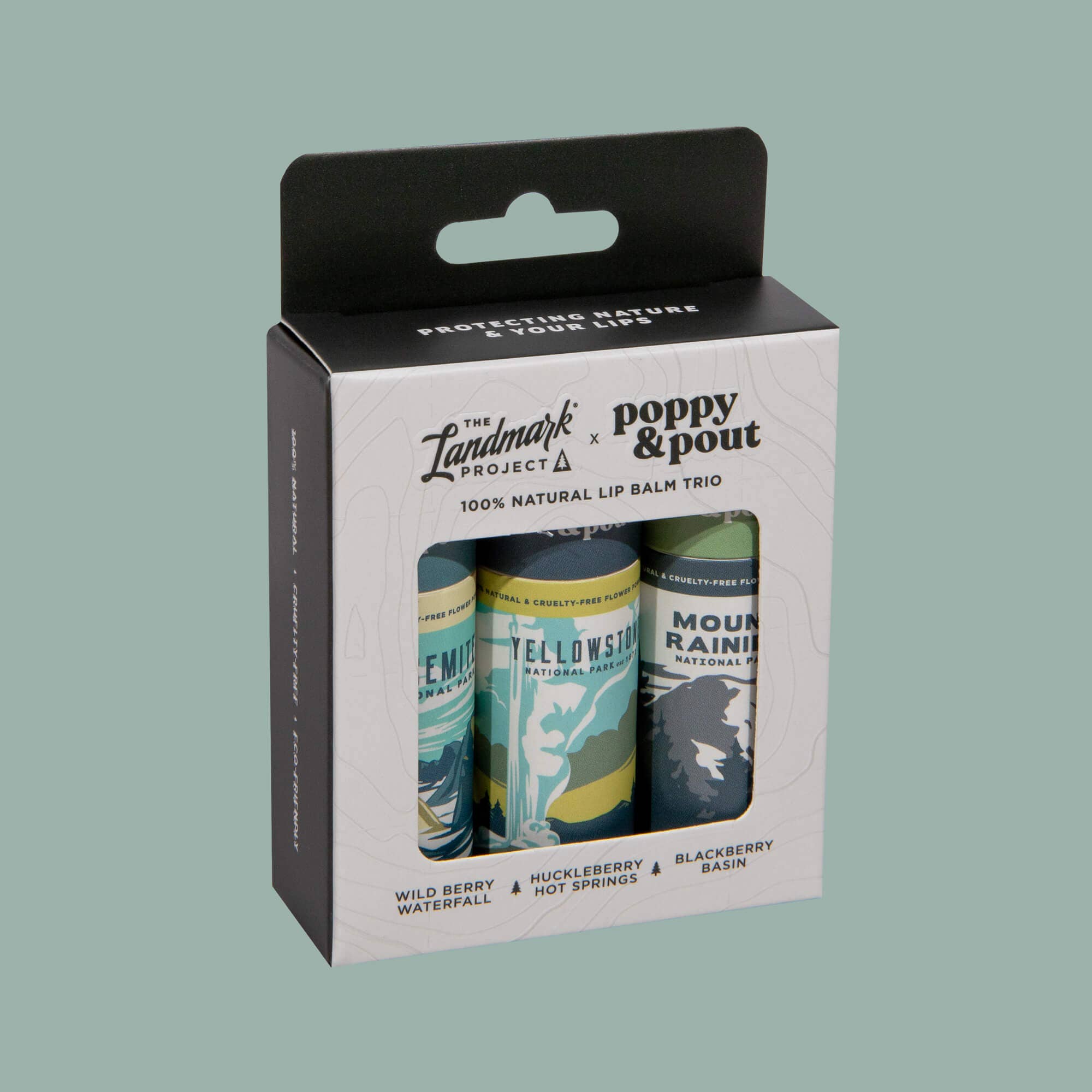 The Landmark Project, Lip Balm Trio, Mountain | Poppy and Pout