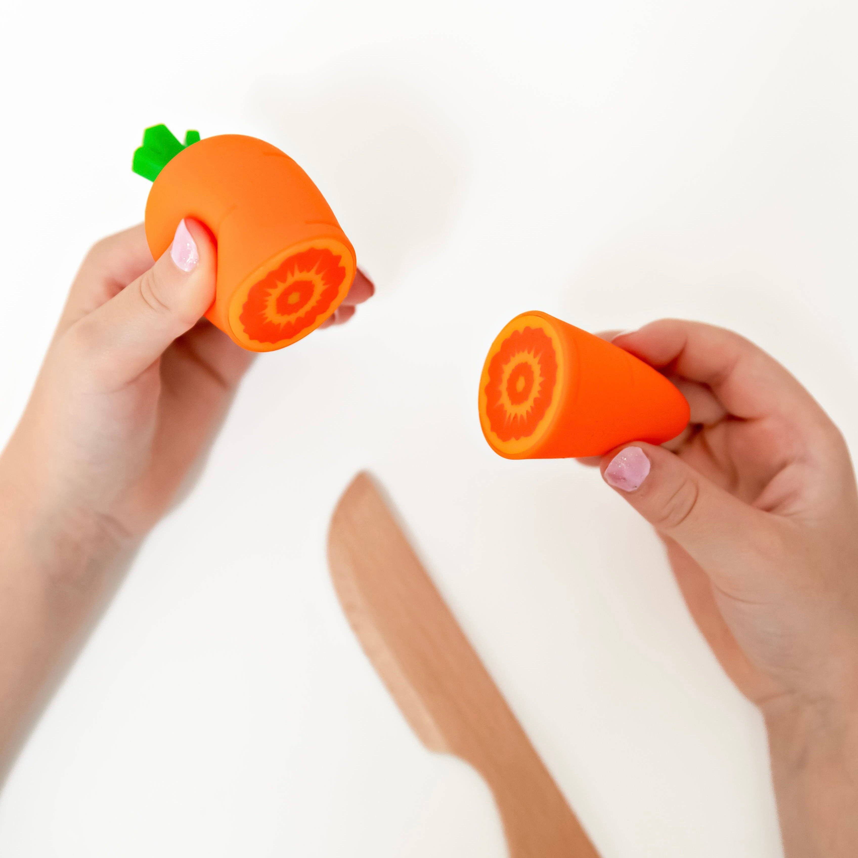Chop & Play Veggies | Ryan and Rose