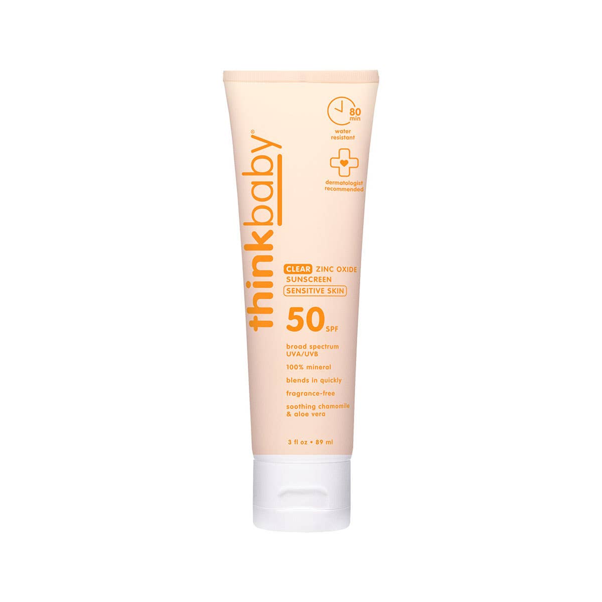 Baby Clear Zinc Sunscreen SPF 50 | ThinkSun