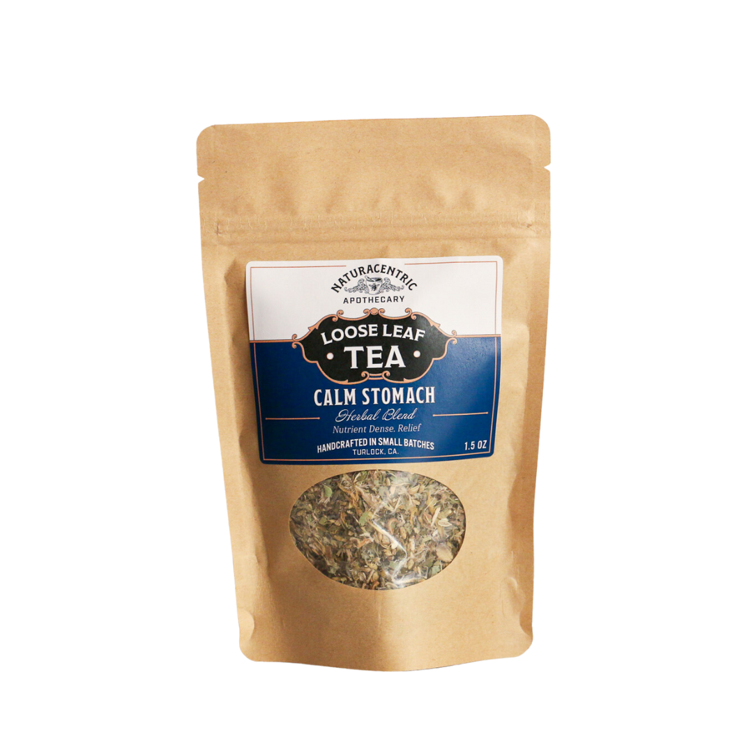 Calm Stomach Loose Leaf Tea |Naturacentric