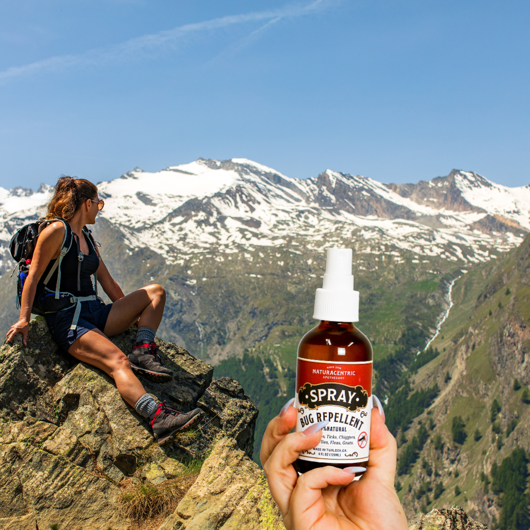4 oz Essential Oil Based Bug Repellant Spray | Naturacentric