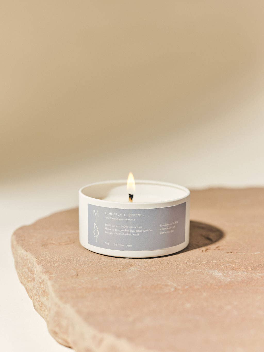 I am CALM + CONTENT Candle | Minot