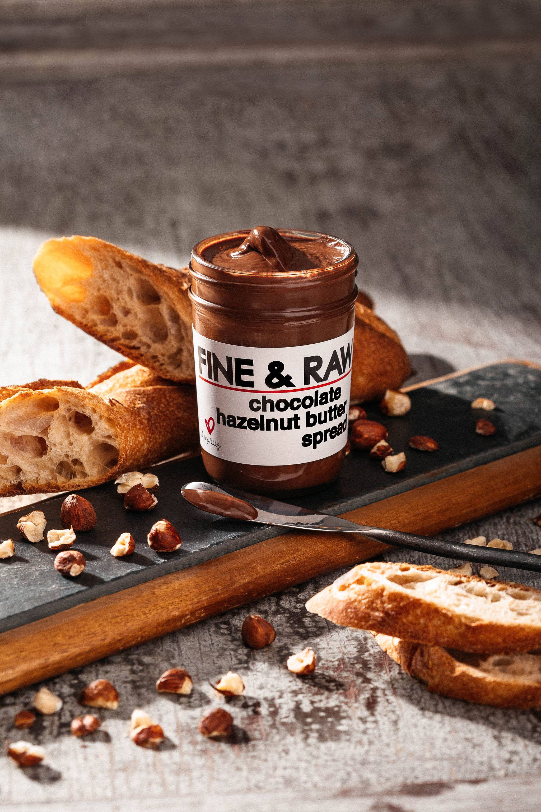 Chocolate Hazelnut Butter Spread | FINE & RAW