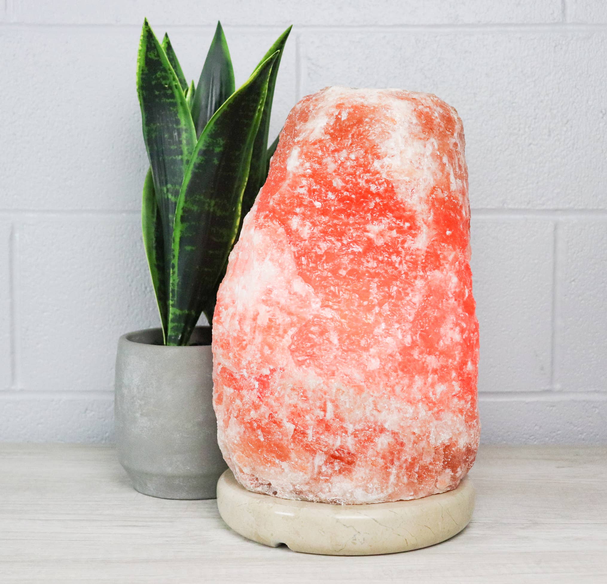 Natural Pink Himalayan Salt Lamp: 47-58 Lbs w/ Tavera Base | Himalayan Secrets