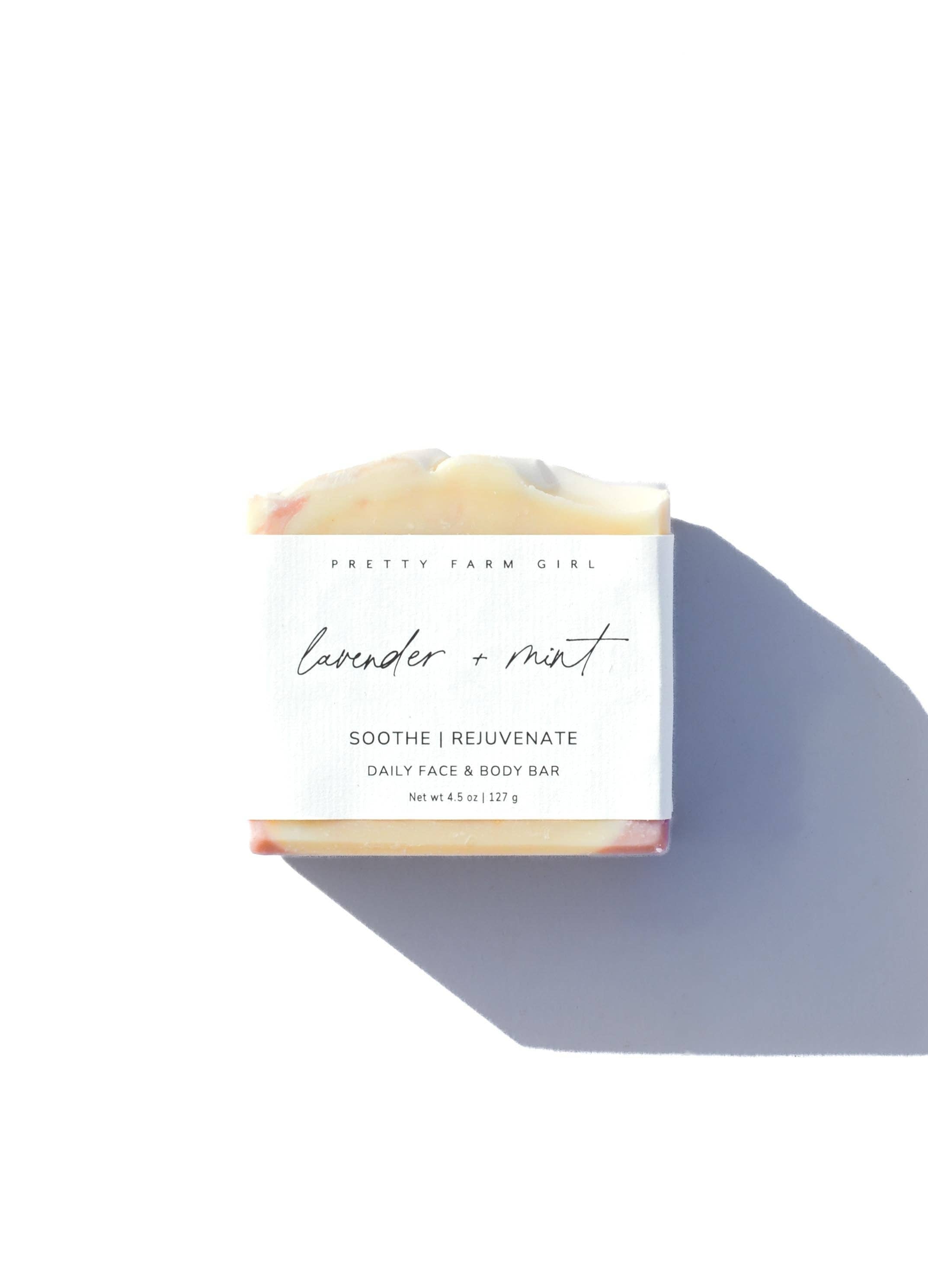 Lavender + Mint Soap | Pretty Farm Girl