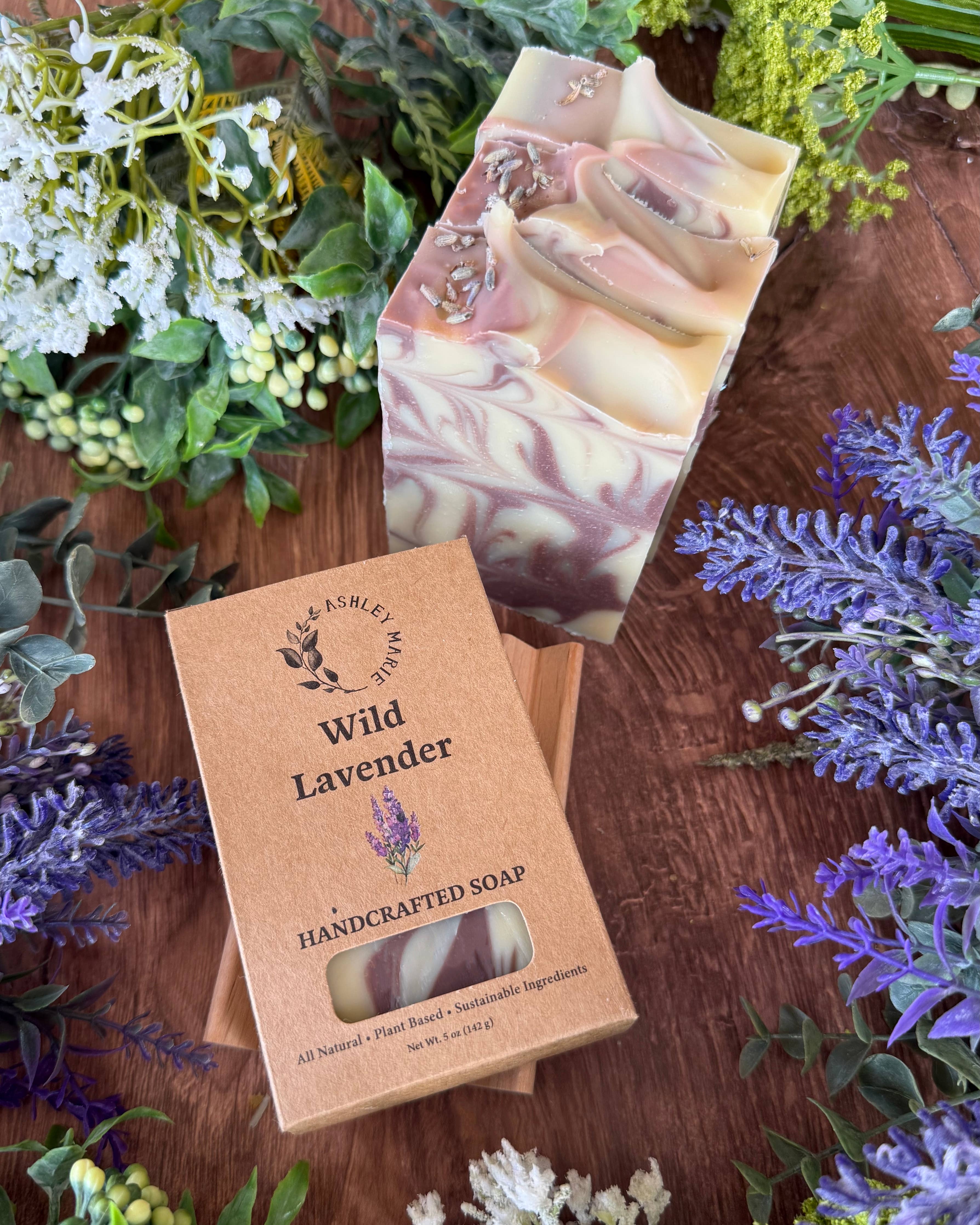 Wild Lavender Soap – Boxed Soap Bar | Ashley Marie