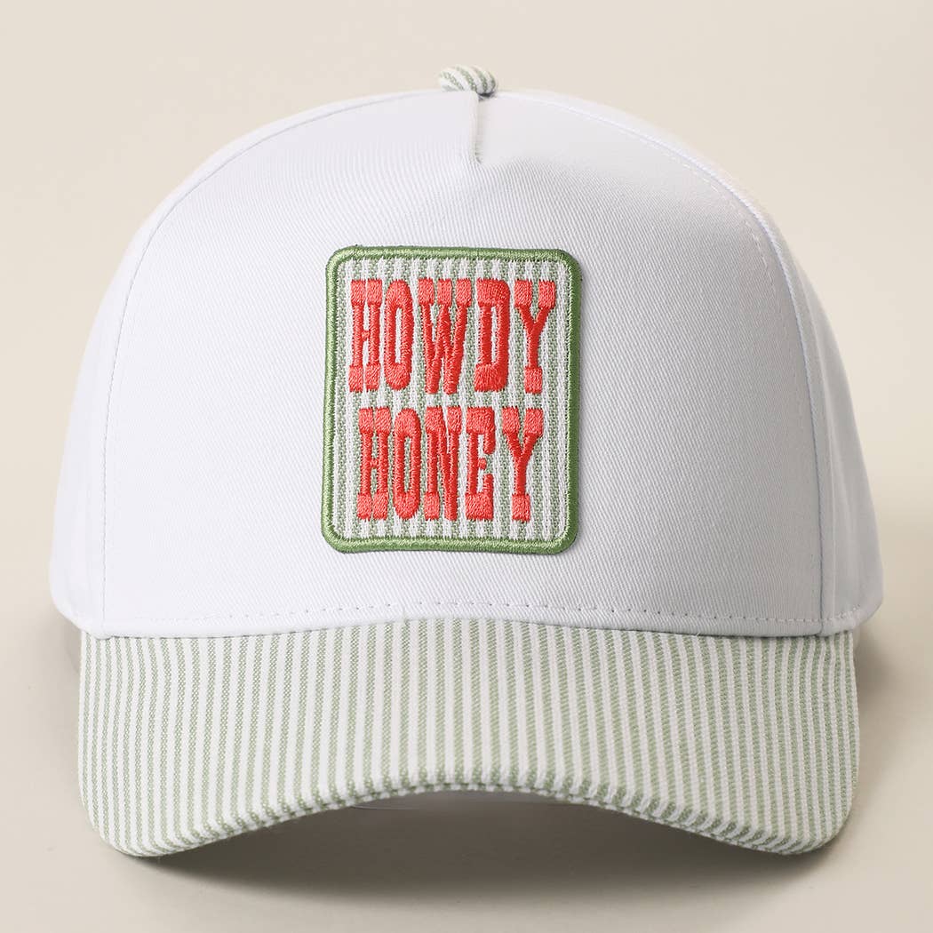 HOWDY HONEY Baseball Cap | Fashion City