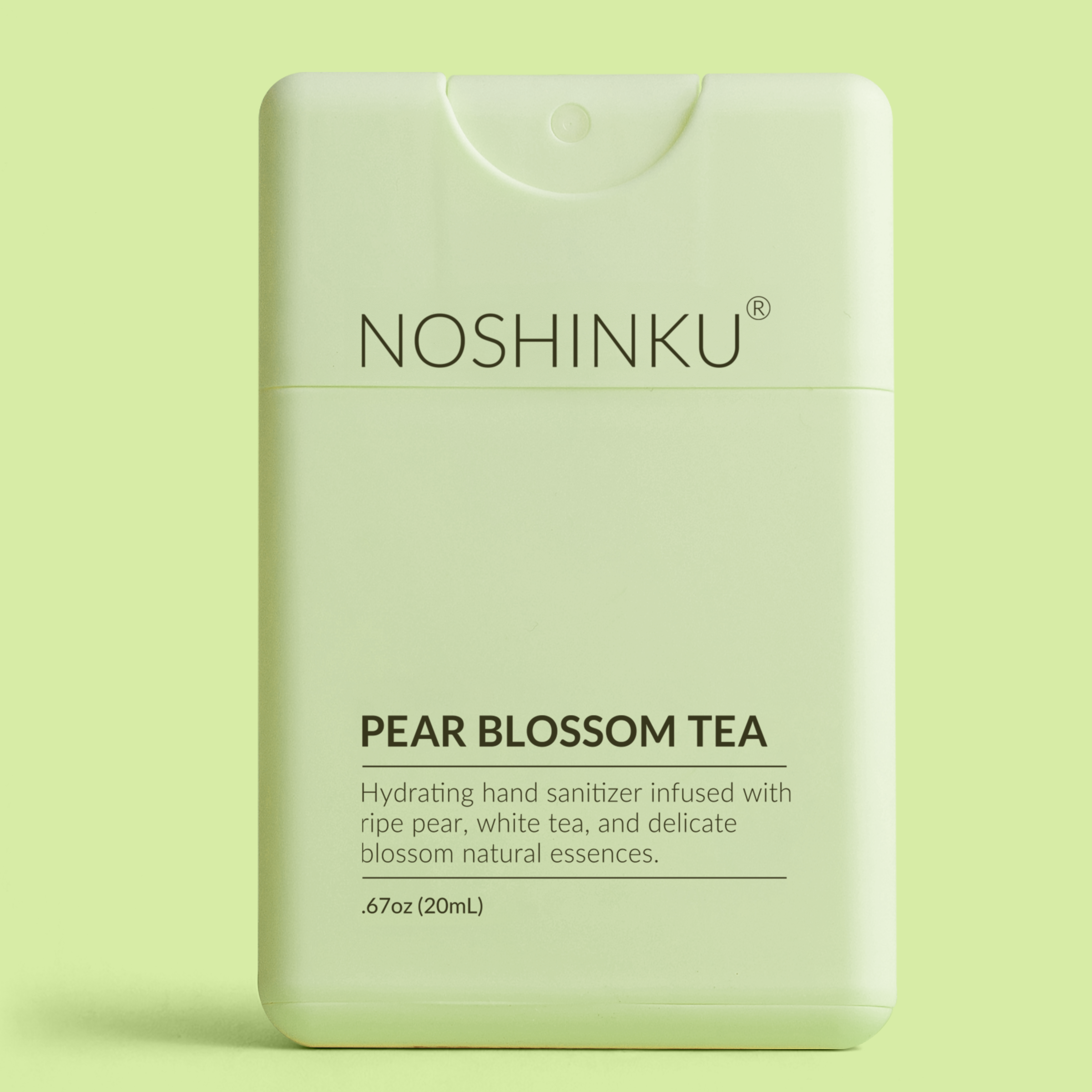 Pear Blossom Tea Hydrating Pocket Hand Sanitizer | Noshinku