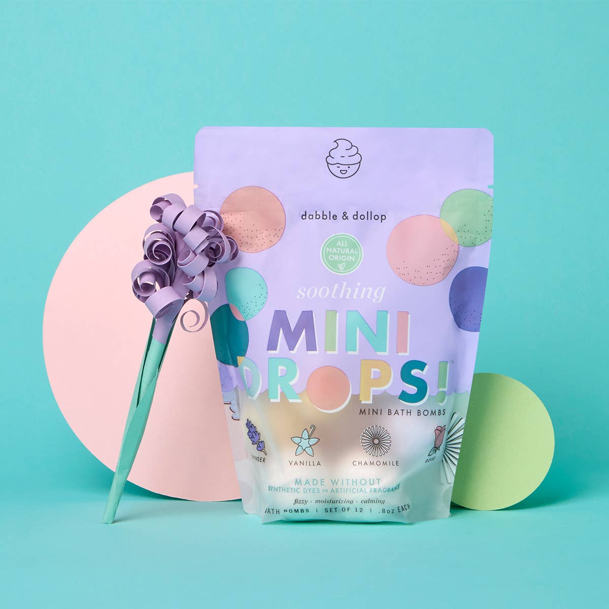Mini Drops Bath Bombs - Soothing | Dabble & Dollup