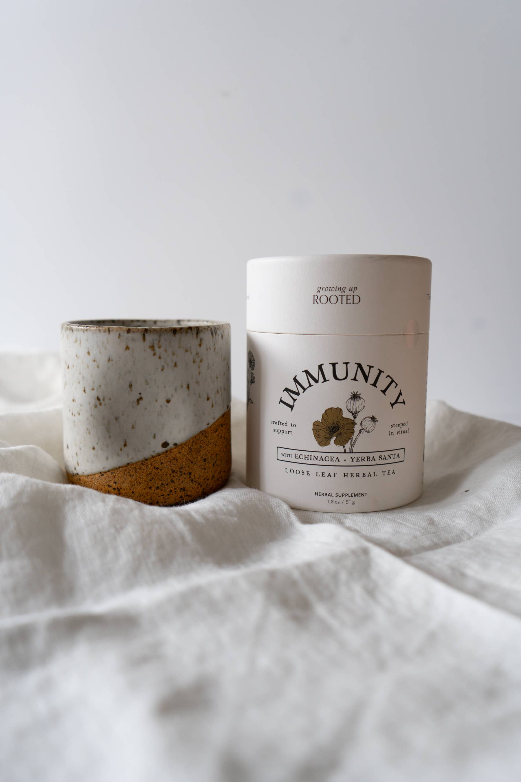 Immunity Blend Loose Leaf Herbal Tea | Support for Wellness | Growing Up Rooted