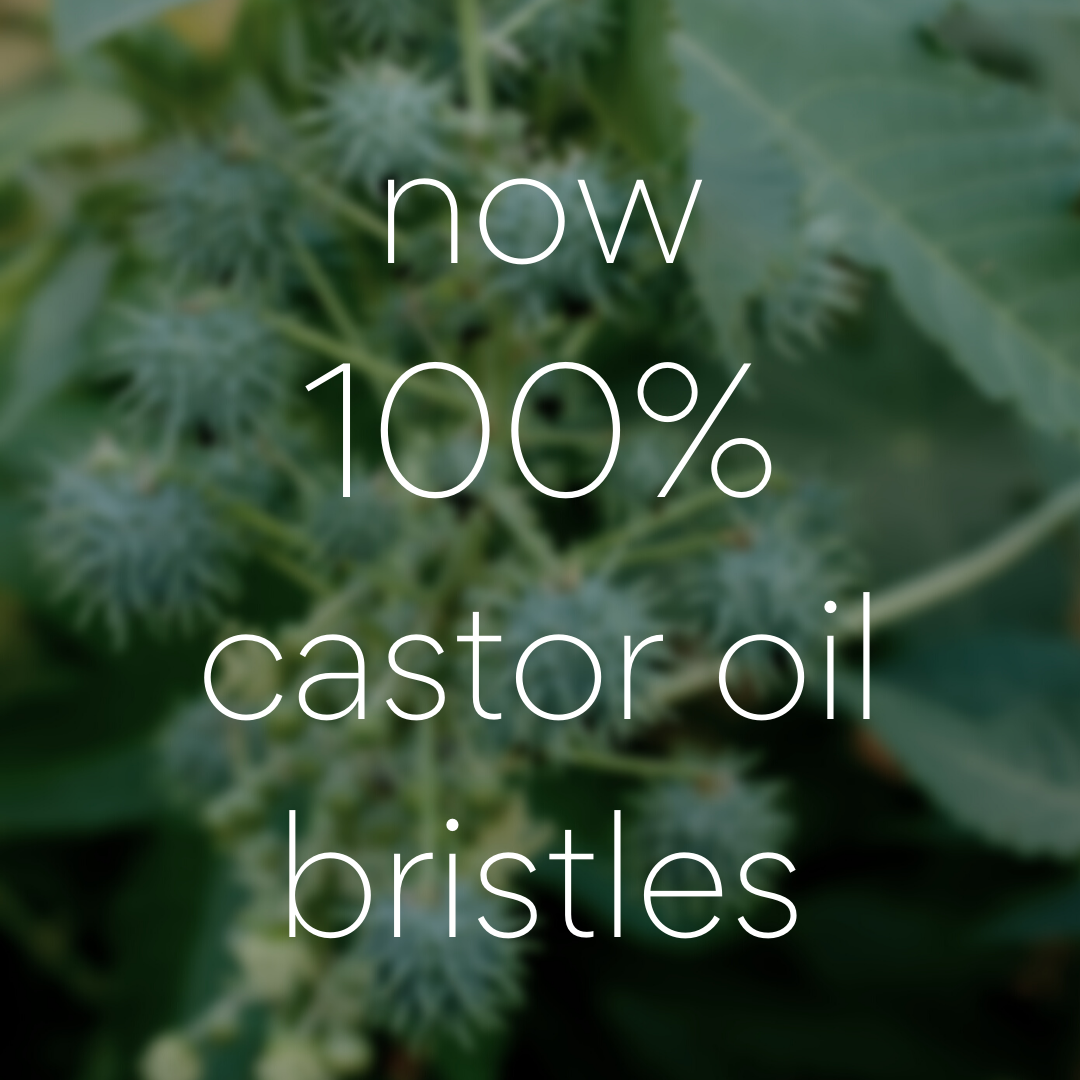 Cloud White Truthbrush with Medium Castor Oil Bristles | Toothbrush LLC