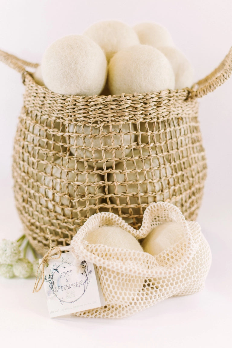 Organic Wool Dryer Balls | Root & Splendor