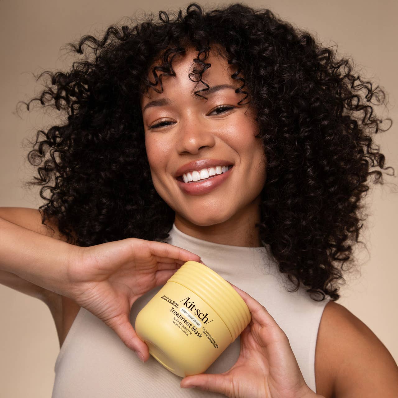 Moisturizing Coconut Oil Deep Conditioning Treatment Mask | Kitsch