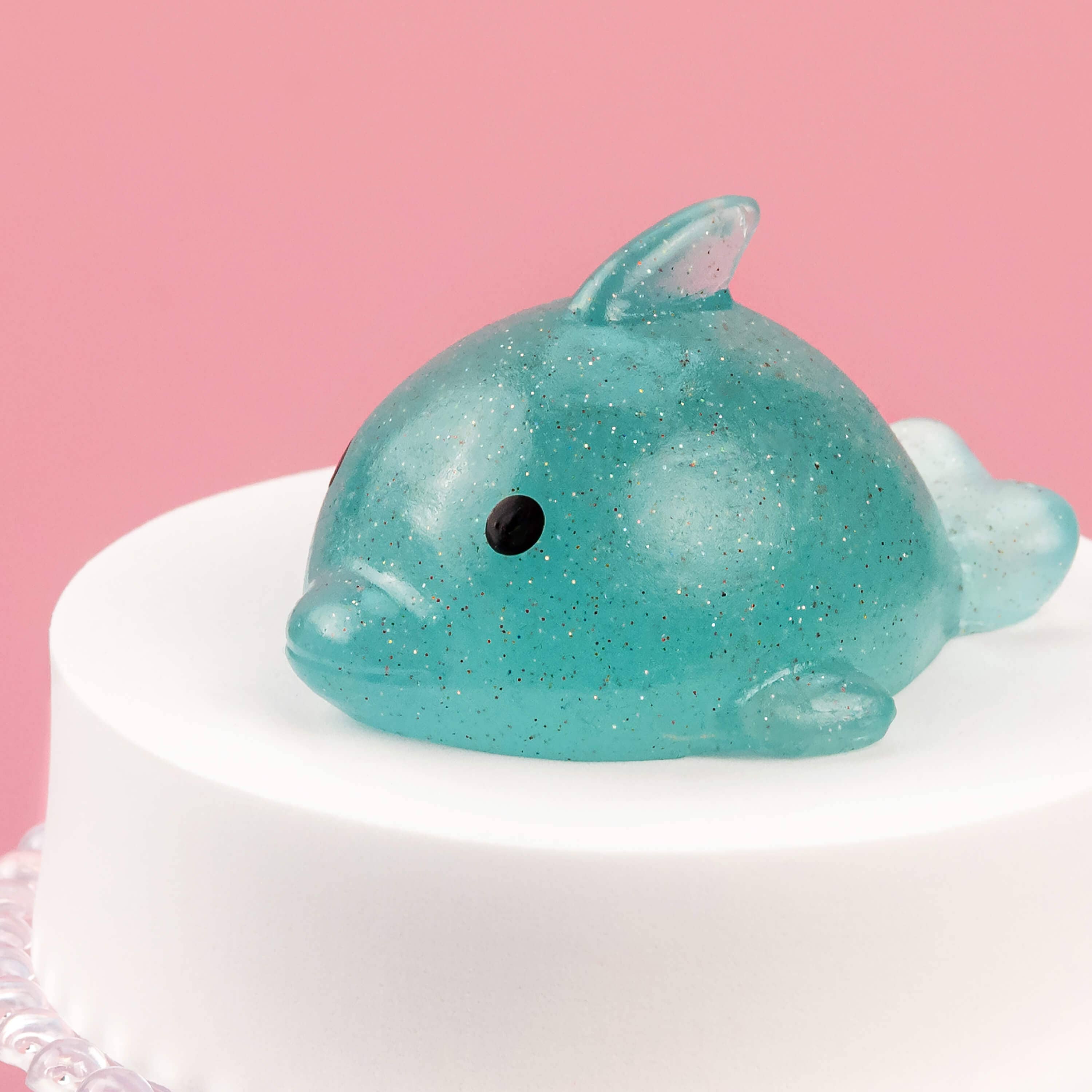Jumbo Glitter Mochi Squishy Toy | Kawaii Slime