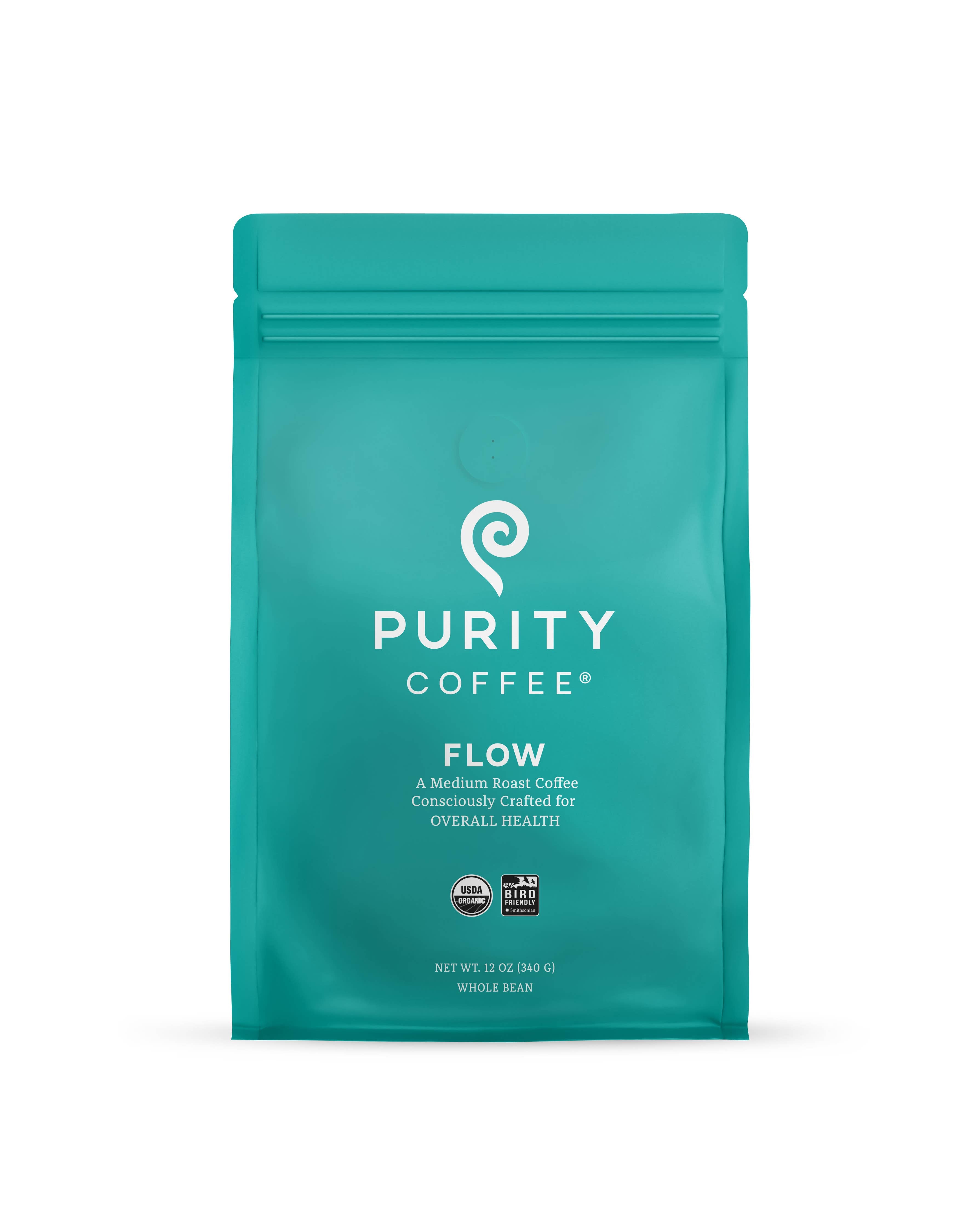 FLOW: Original Medium Roast Whole Bean Coffee | Purity Coffee