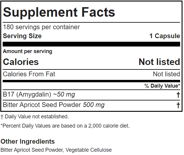 Apricot Seed Capsules | Apricot Power, Inc