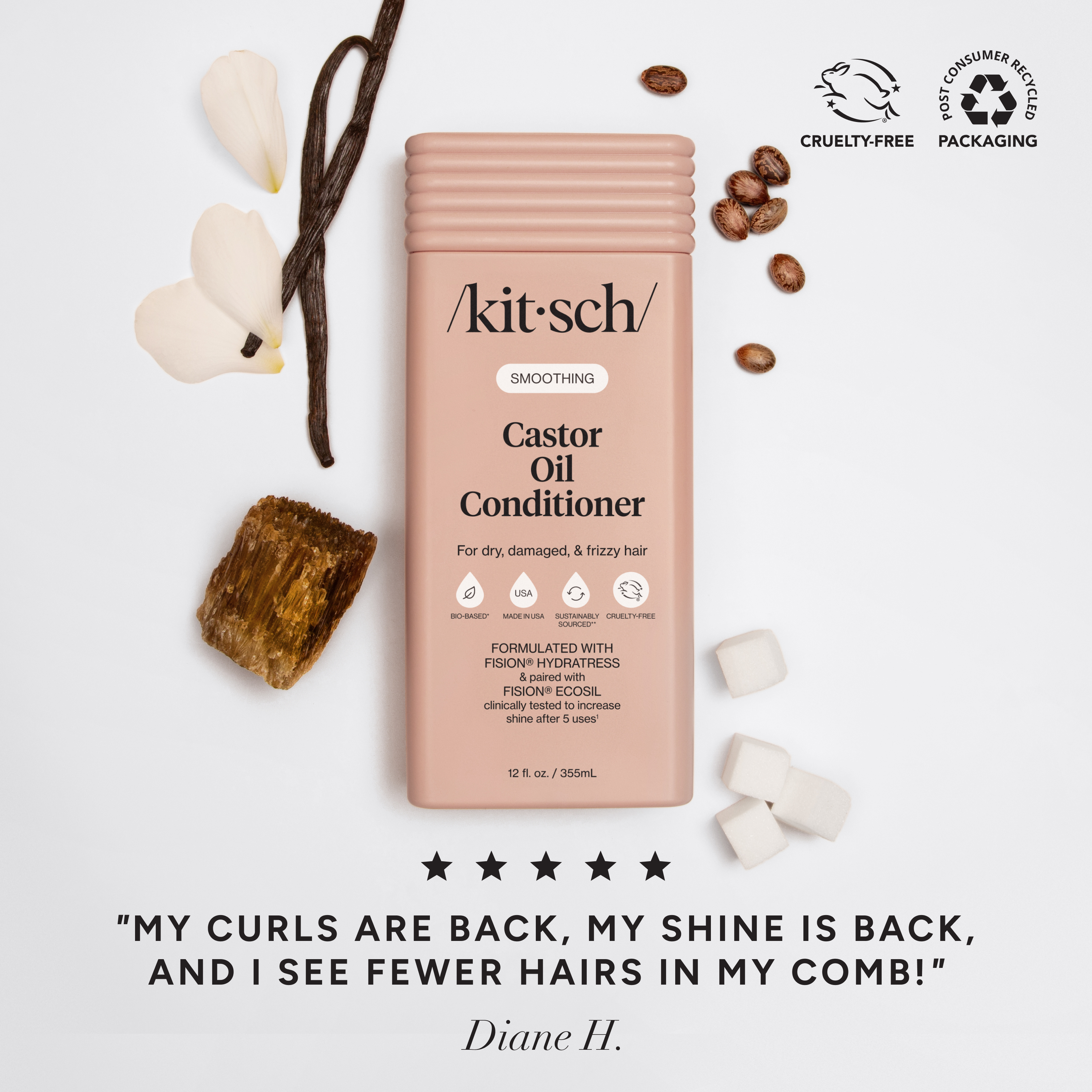 Smoothing Castor Oil Conditioner | KITSCH