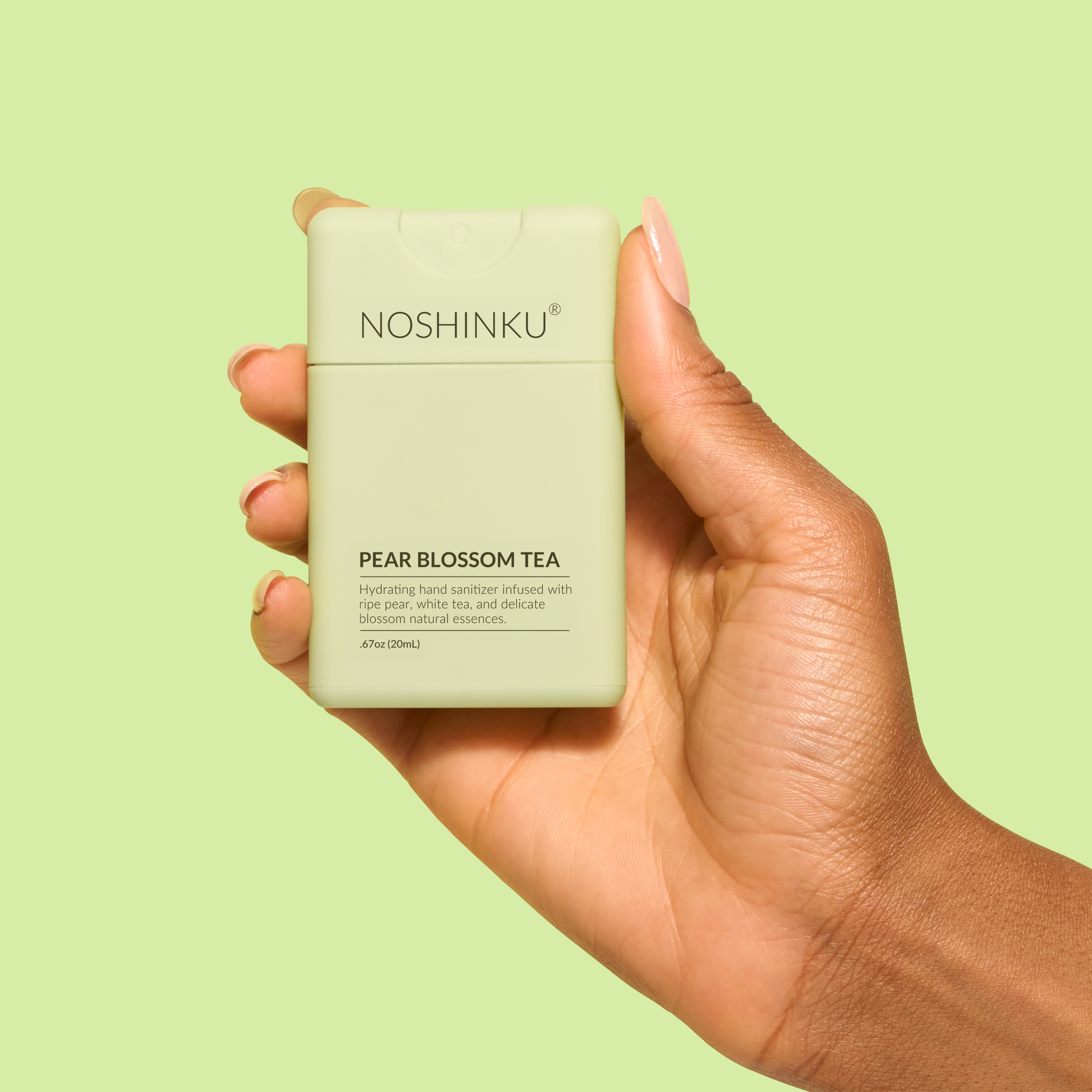 Pear Blossom Tea Hydrating Pocket Hand Sanitizer | Noshinku