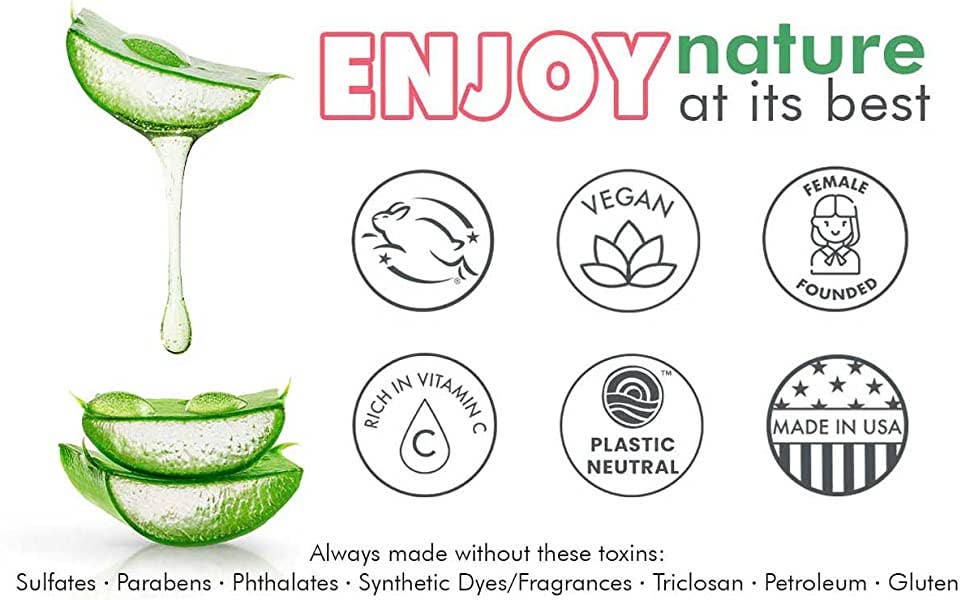 Aloe Vera Gel 8oz | Beauty By Earth