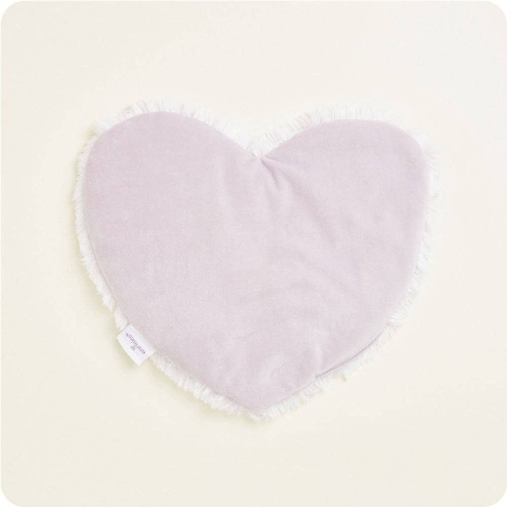 Marshmallow Lavender Heart Heat Pad | Warmies