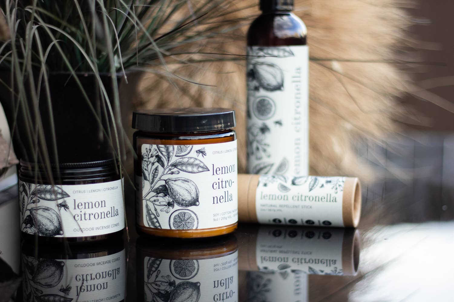 Lemon Citronella - 9 oz Soy Candle | Broken Top