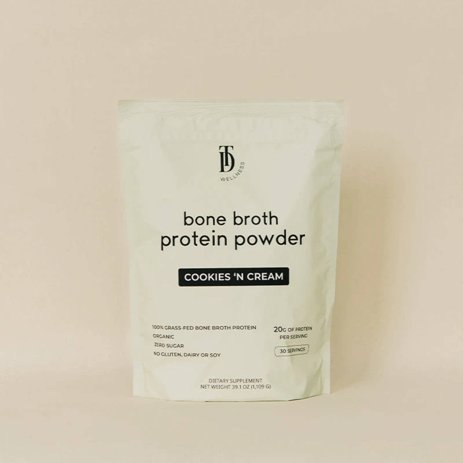 Cookies 'N Cream Bone Broth Protein | Taylor Dukes Wellness