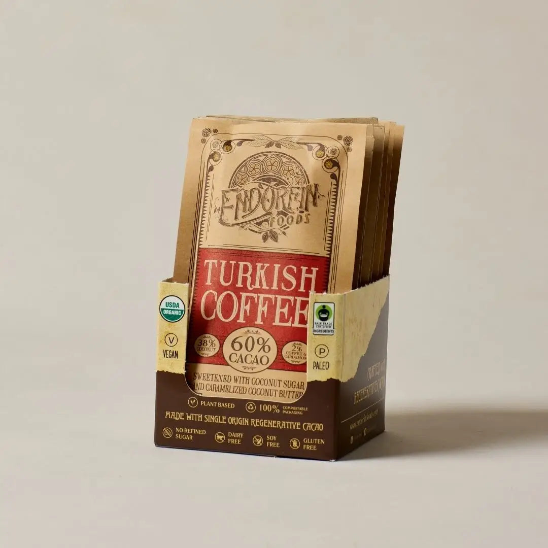 Endorfin Turkish Coffee Dark Chocolate Bar | Coracao