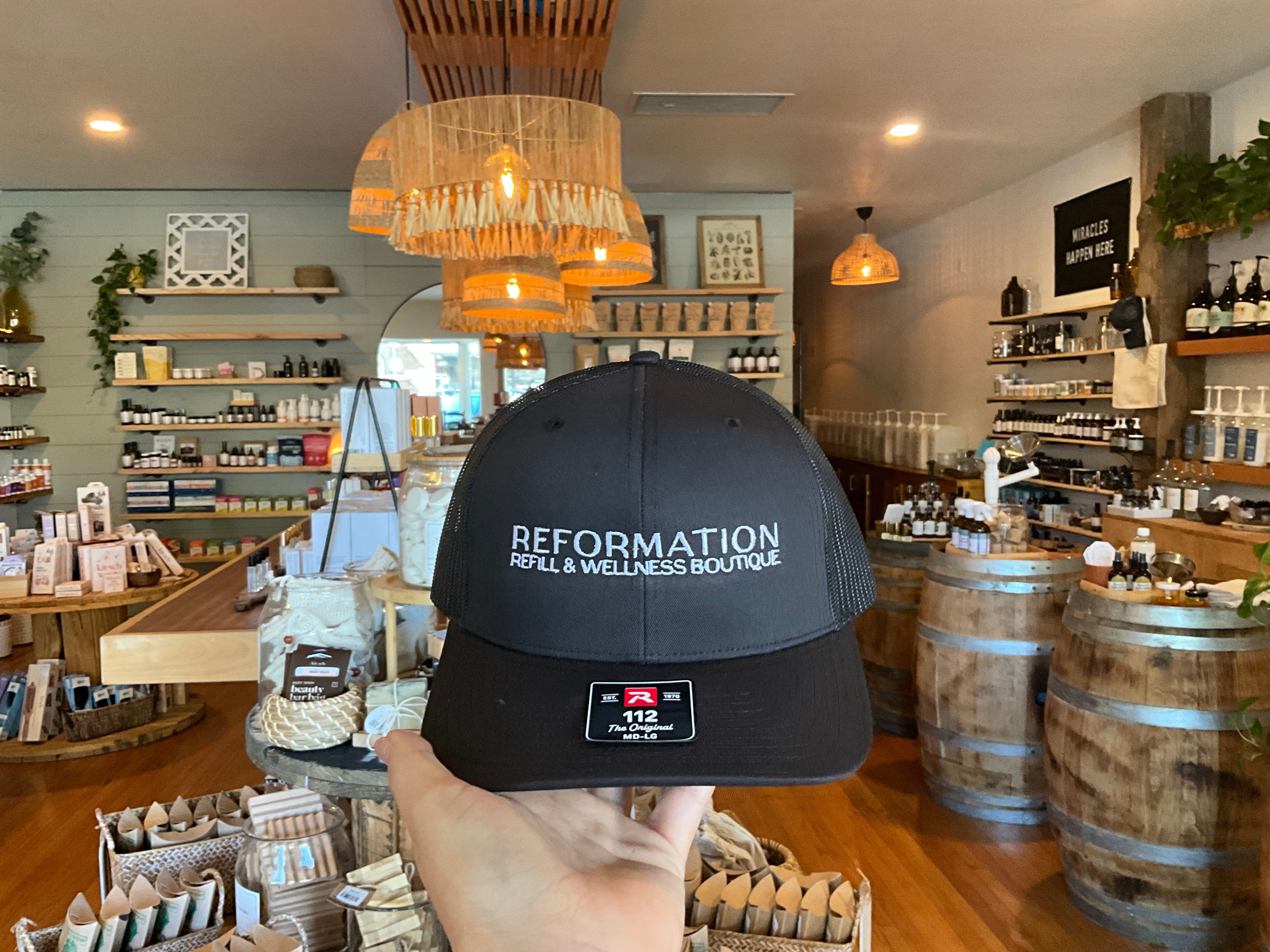 Reformation Refill Hats