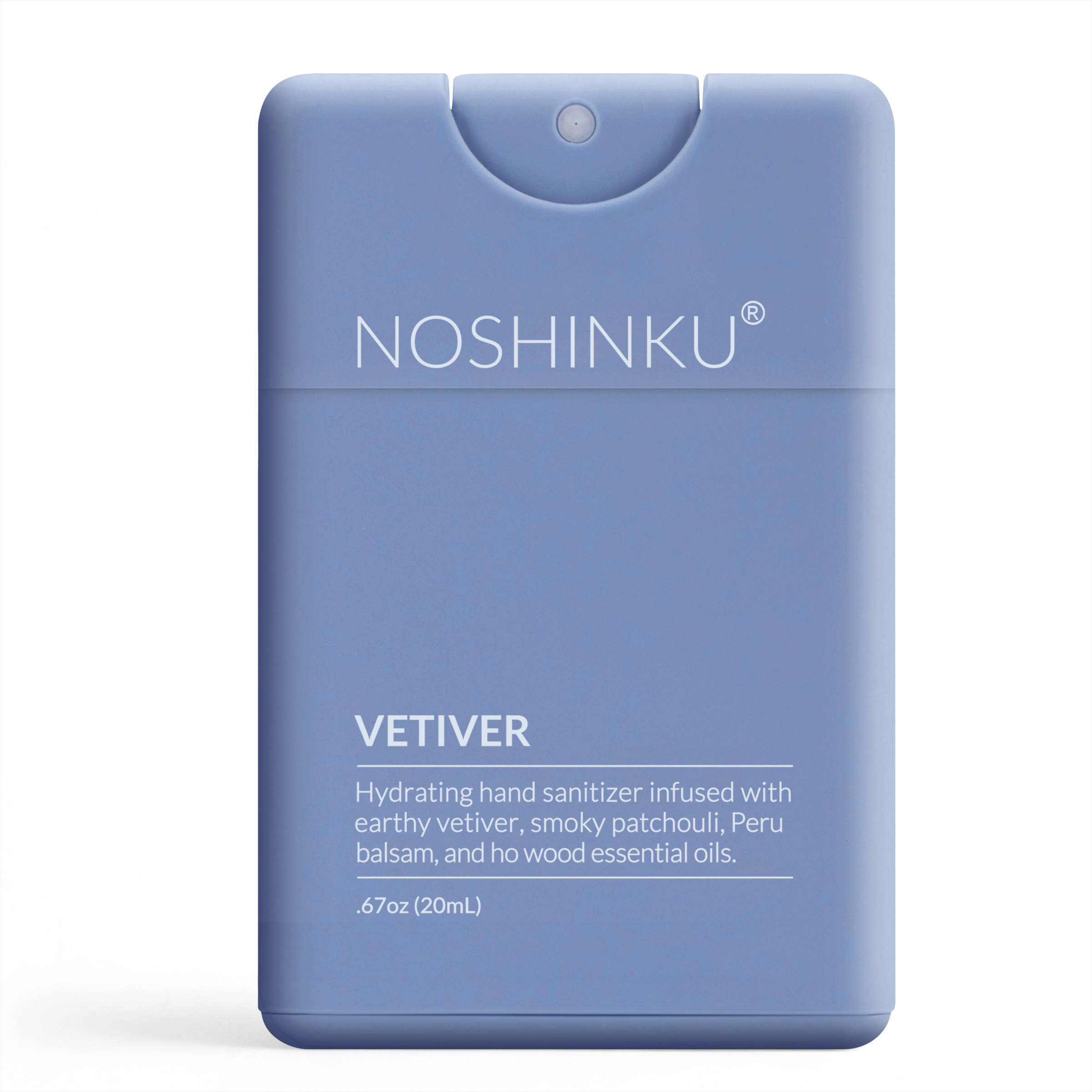 Vetiver Patchouli Hydrating Pocket Hand Sanitizer | Noshinku