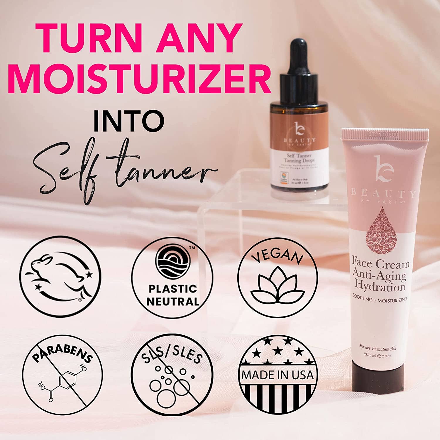 Self Tanner Drops | Beauty By Earth