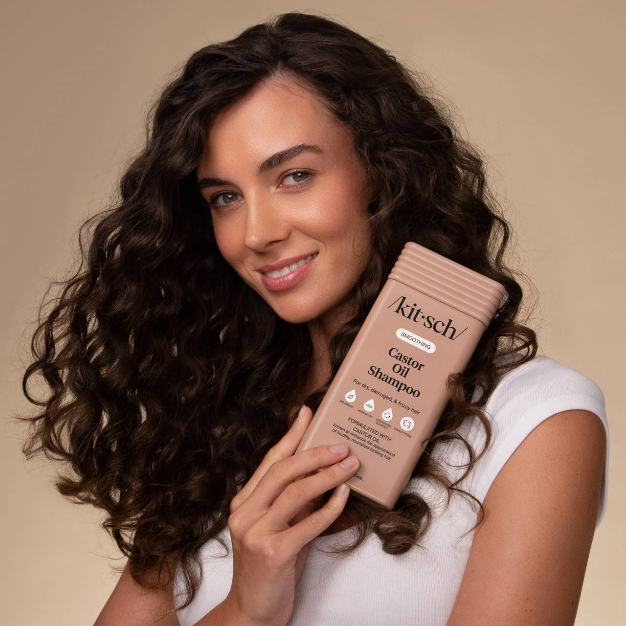 Smoothing Castor Oil Shampoo | KITSCH