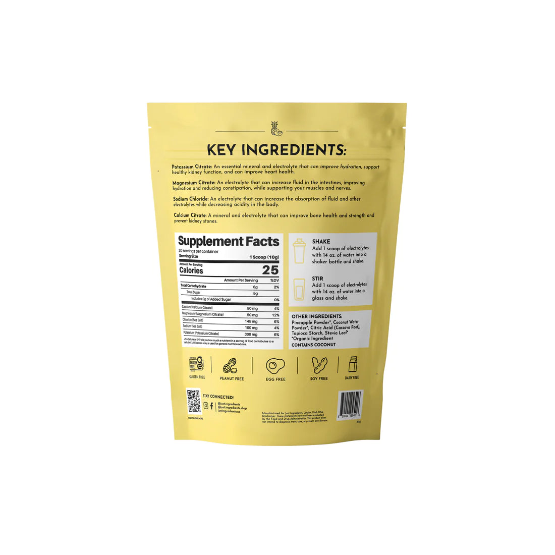 Electrolytes | Just Ingredients