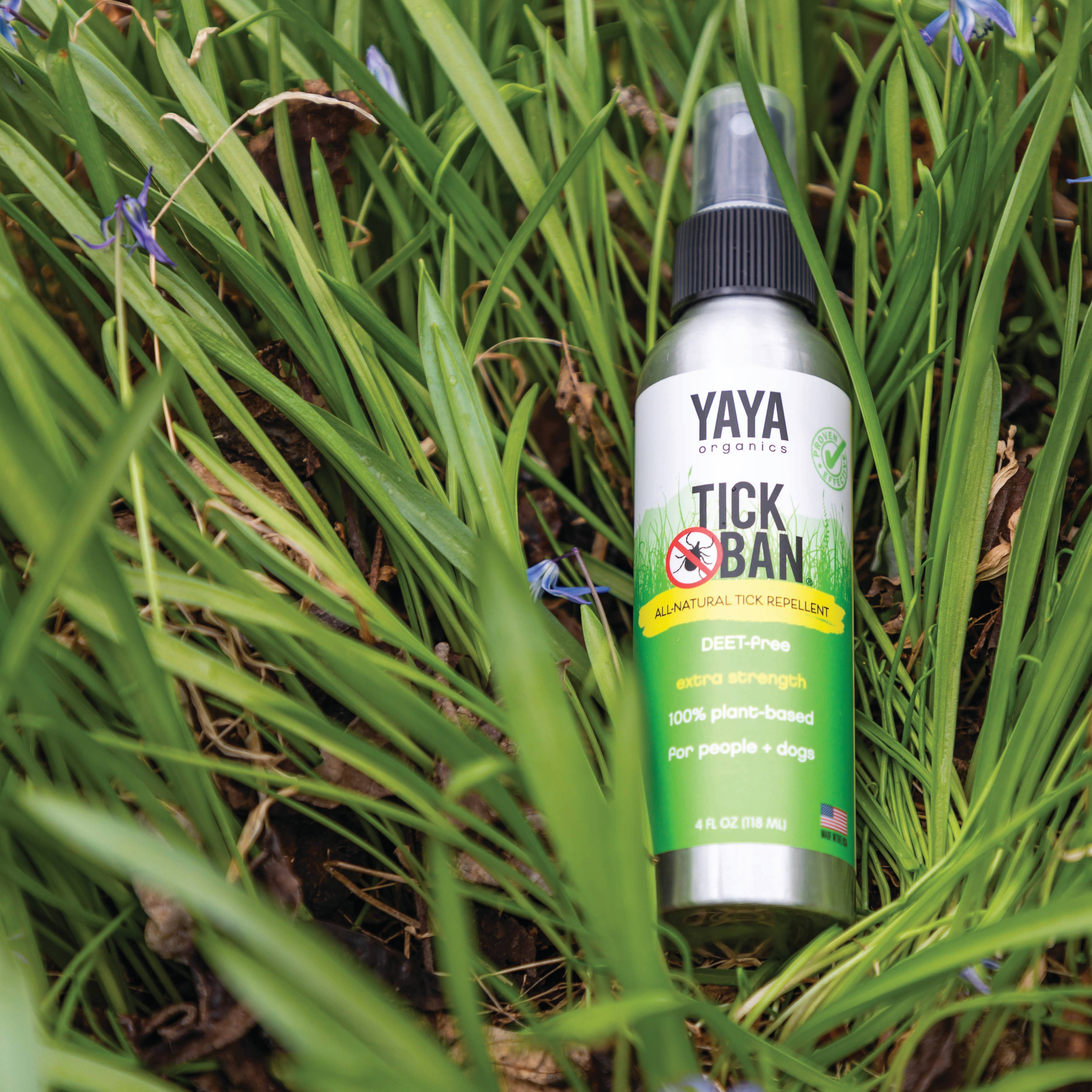 Tick Ban All-Natural Tick Repellent - 4 oz | Yaya