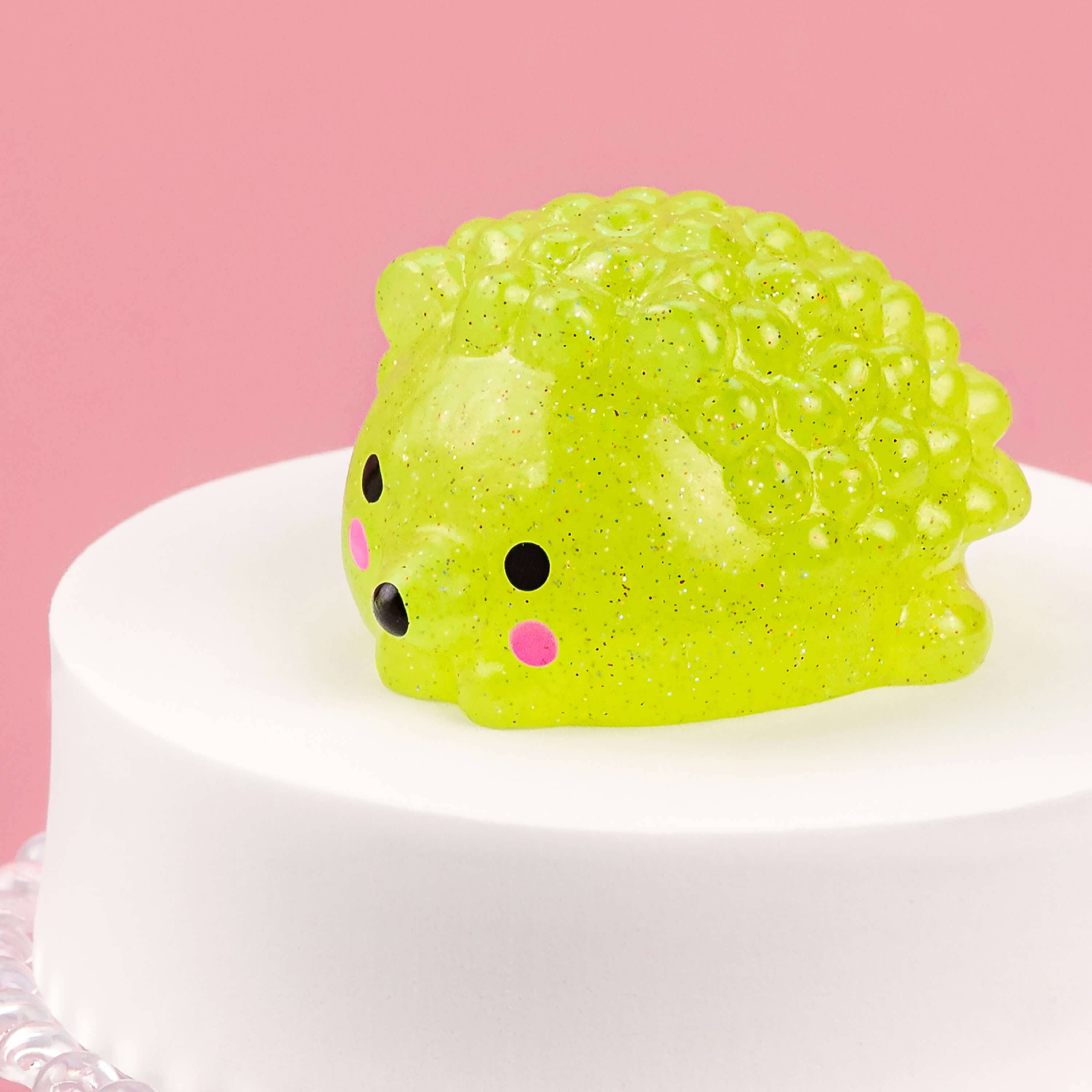 Jumbo Glitter Mochi Squishy Toy | Kawaii Slime